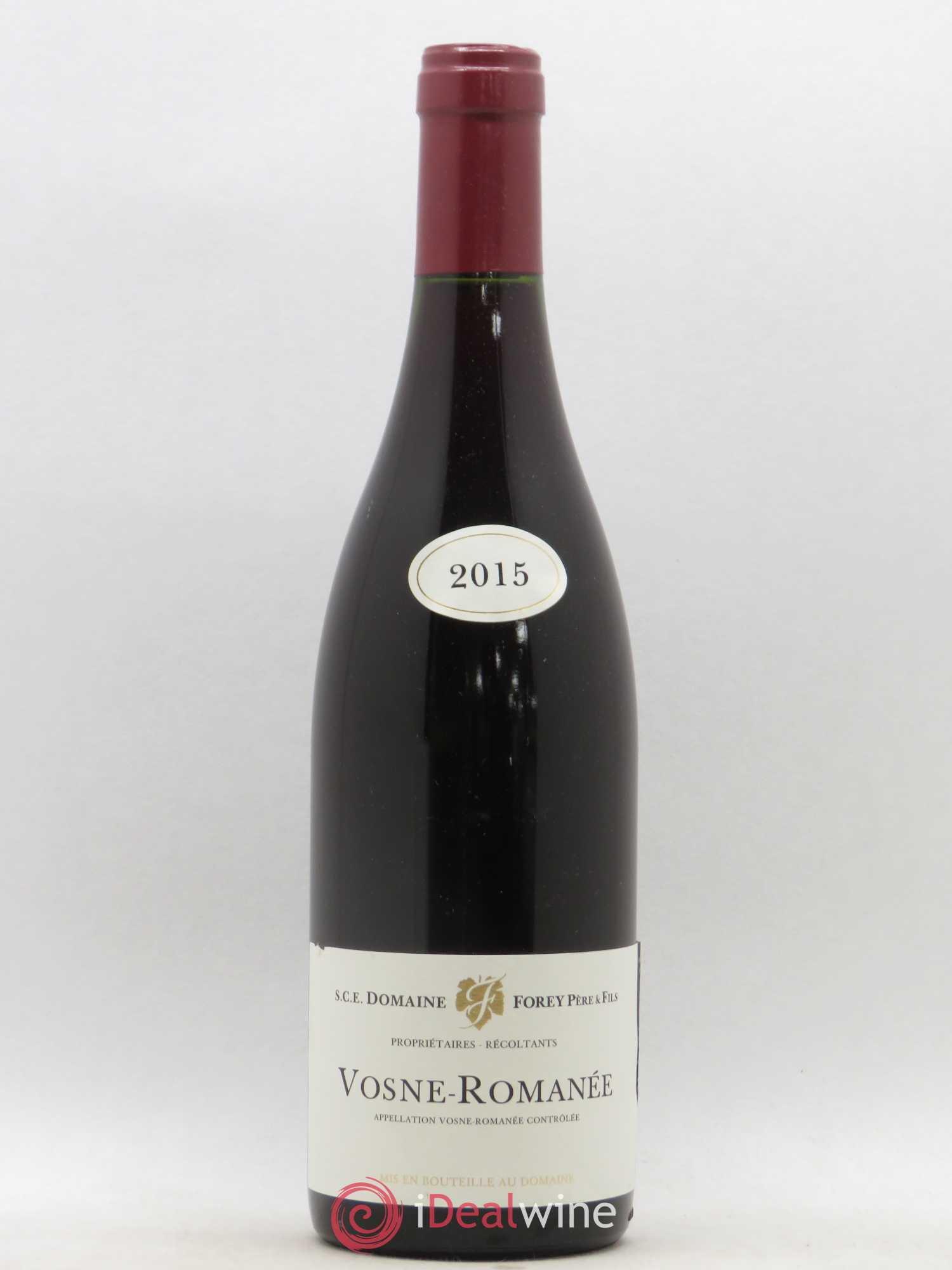 Vosne-Romanée Forey Père & Fils 2015 - Posten von 1 Flasche - 0
