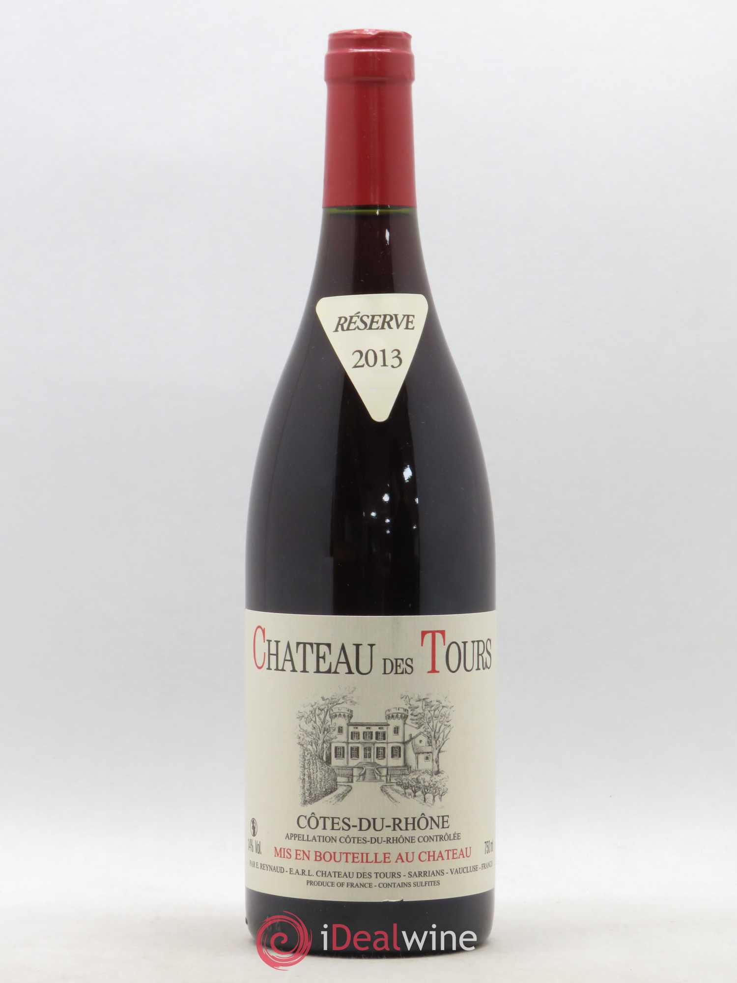 Côtes-du-Rhône Château des Tours Emmanuel Reynaud 2013 - Lot de 1 bouteille - 0