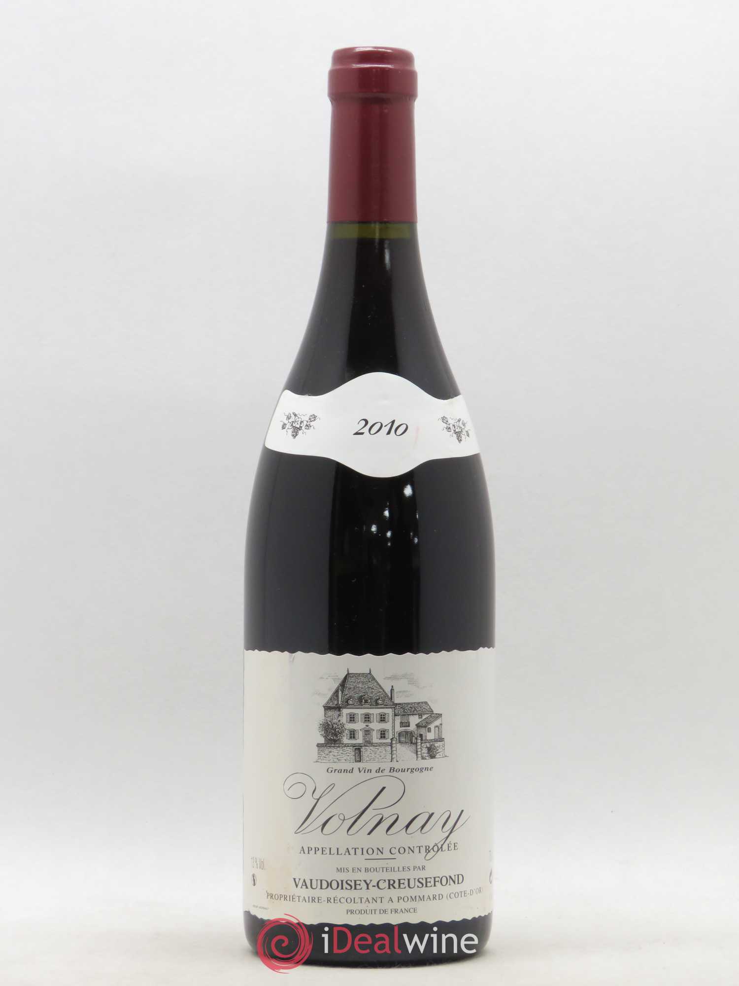 Volnay Domaine Vaudoisey-Creusefond 2010 - Lot de 1 bouteille - 0