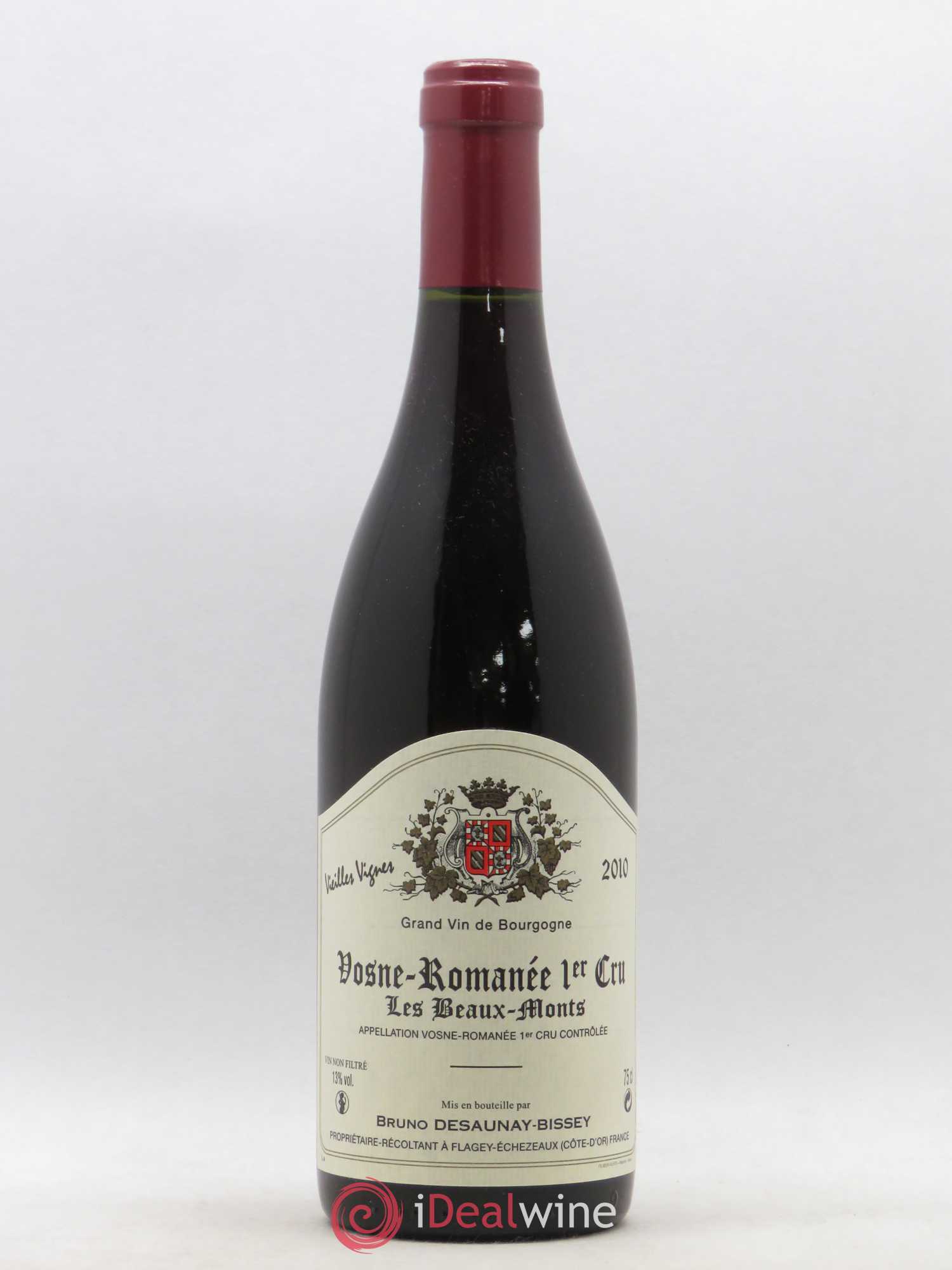 Vosne-Romanée 1er Cru Les Beaux Monts Vieilles Vignes Domaine Desaunay Bissey 2010 - Posten von 1 Flasche - 0