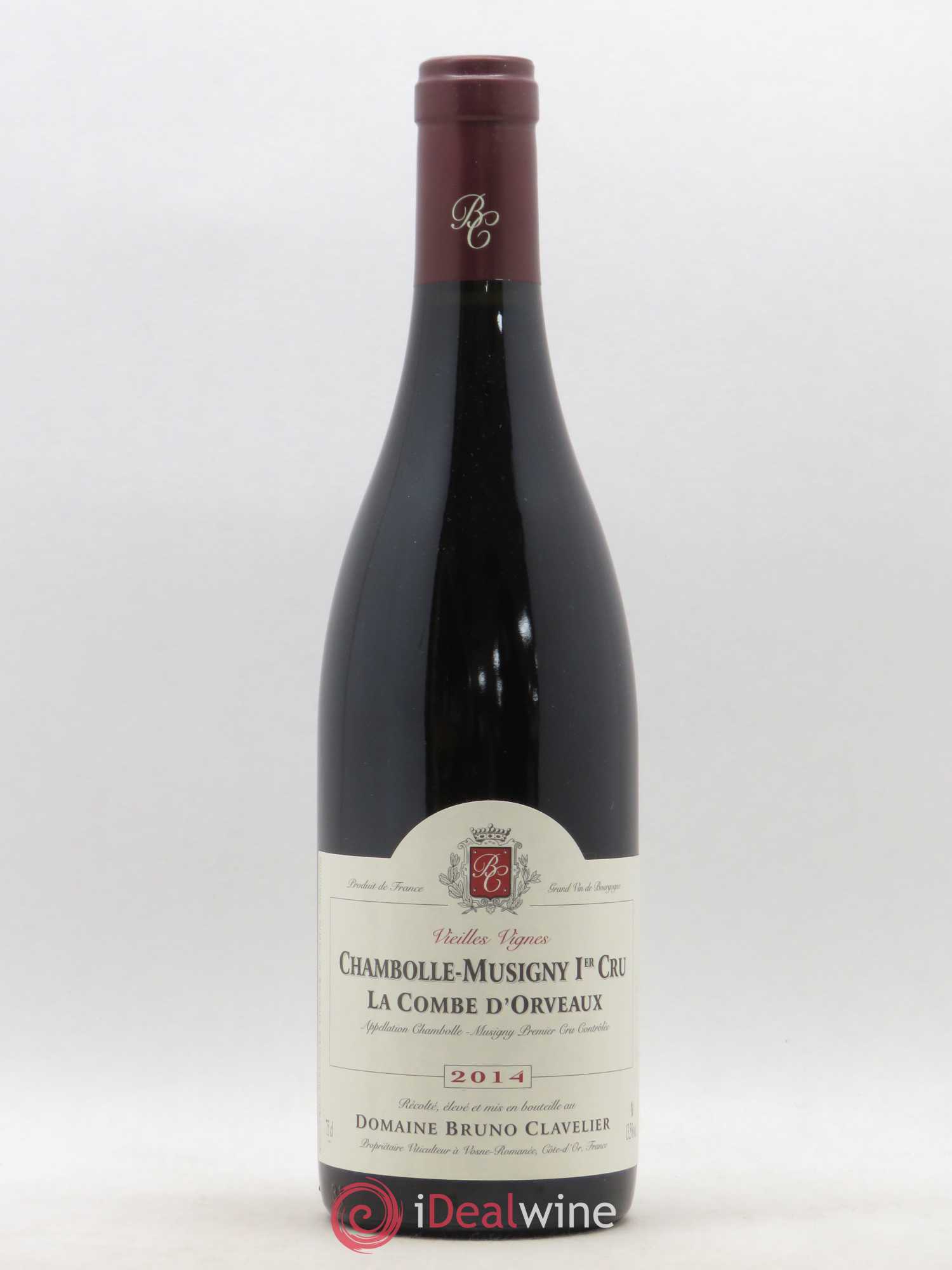 Chambolle-Musigny 1er Cru La Combe d'Orveaux Vieilles Vignes Bruno Clavelier 2014 - Lot de 1 bouteille - 0