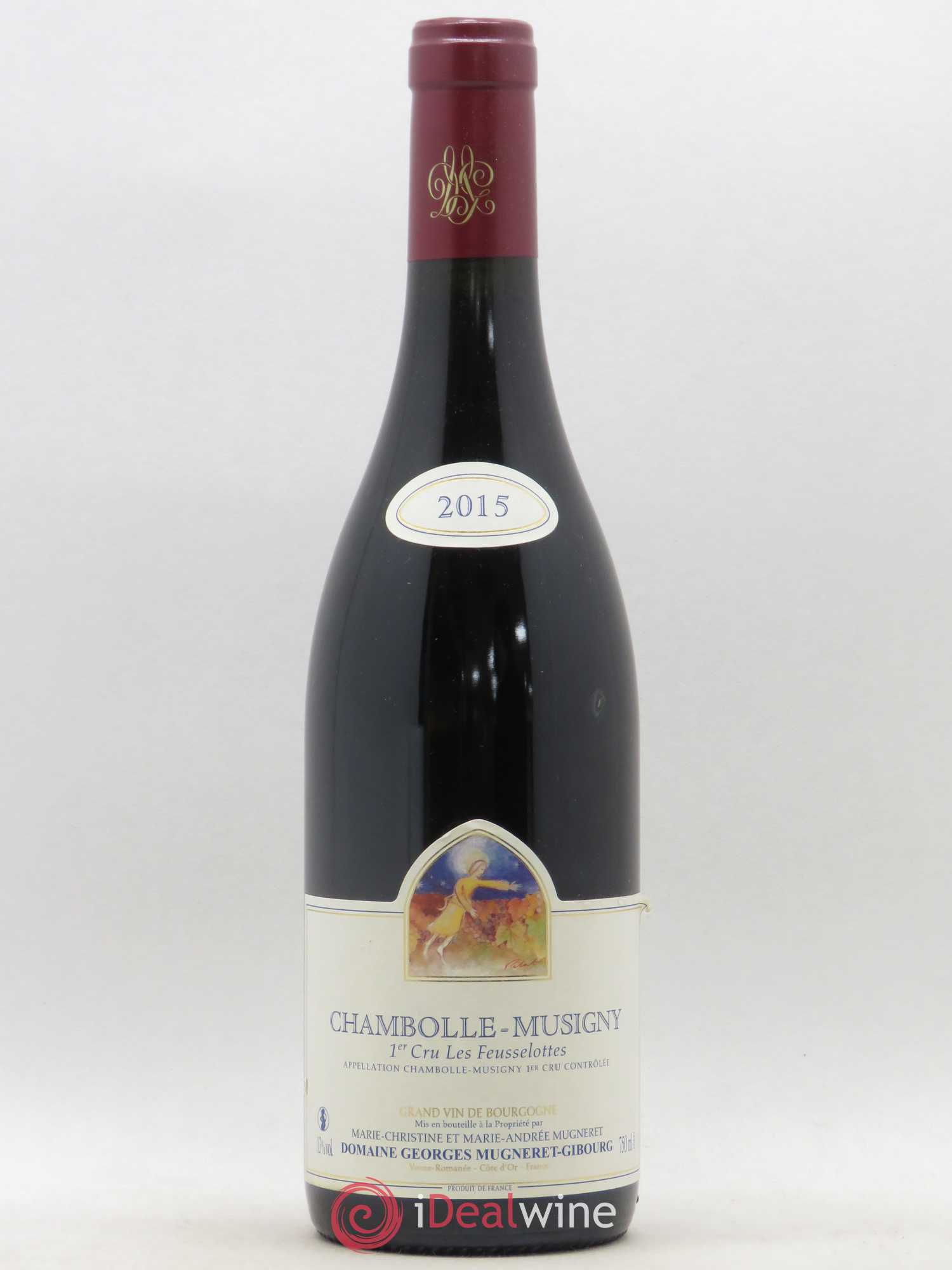 Chambolle-Musigny 1er Cru Les Feusselottes Mugneret-Gibourg (Domaine) 2015 - Lot de 1 bouteille - 0
