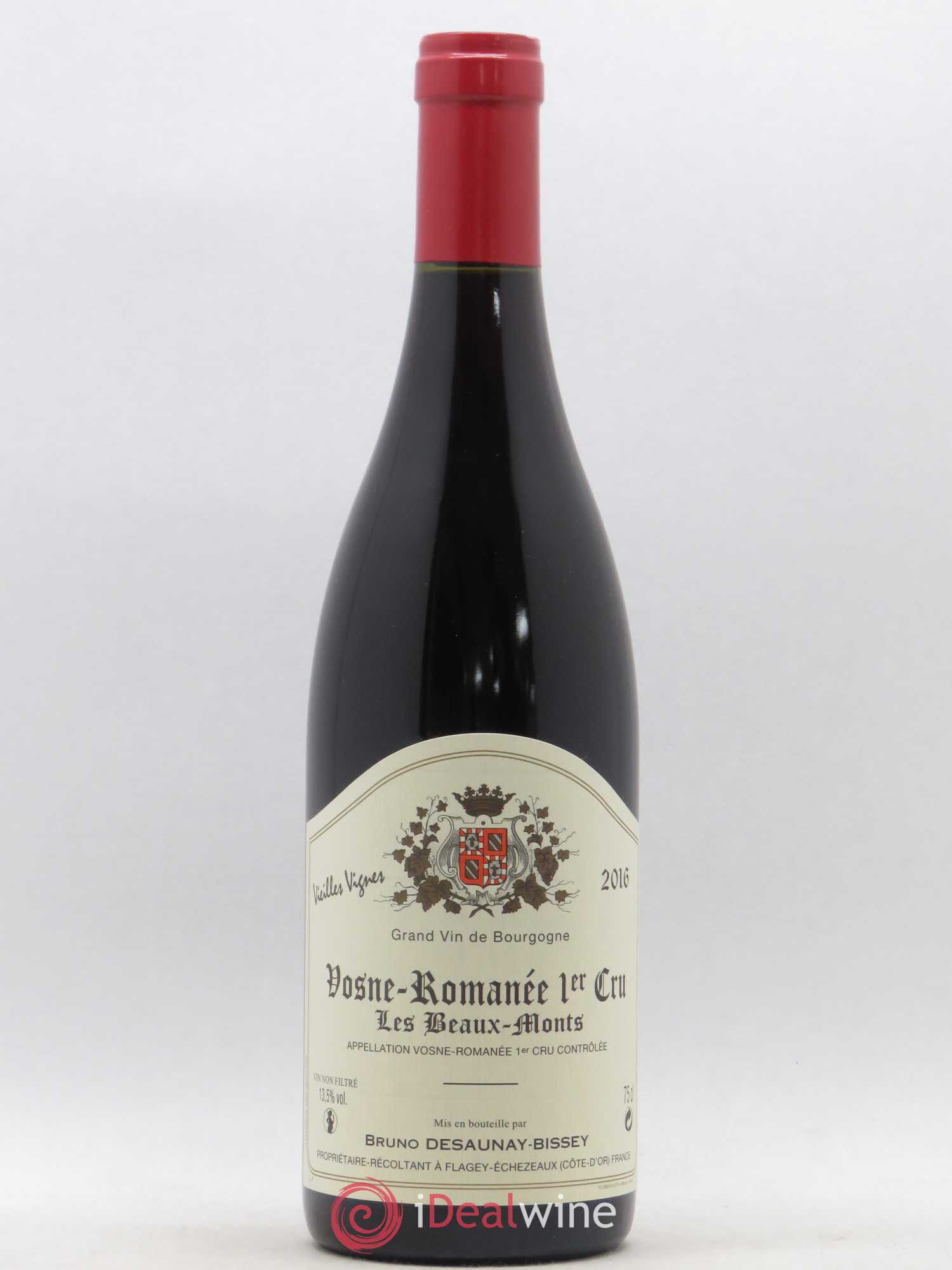 Vosne-Romanée 1er Cru Les Beaux Monts Vielles Vignes Domaine Desaunay Bissey 2016 - Posten von 1 Flasche - 0