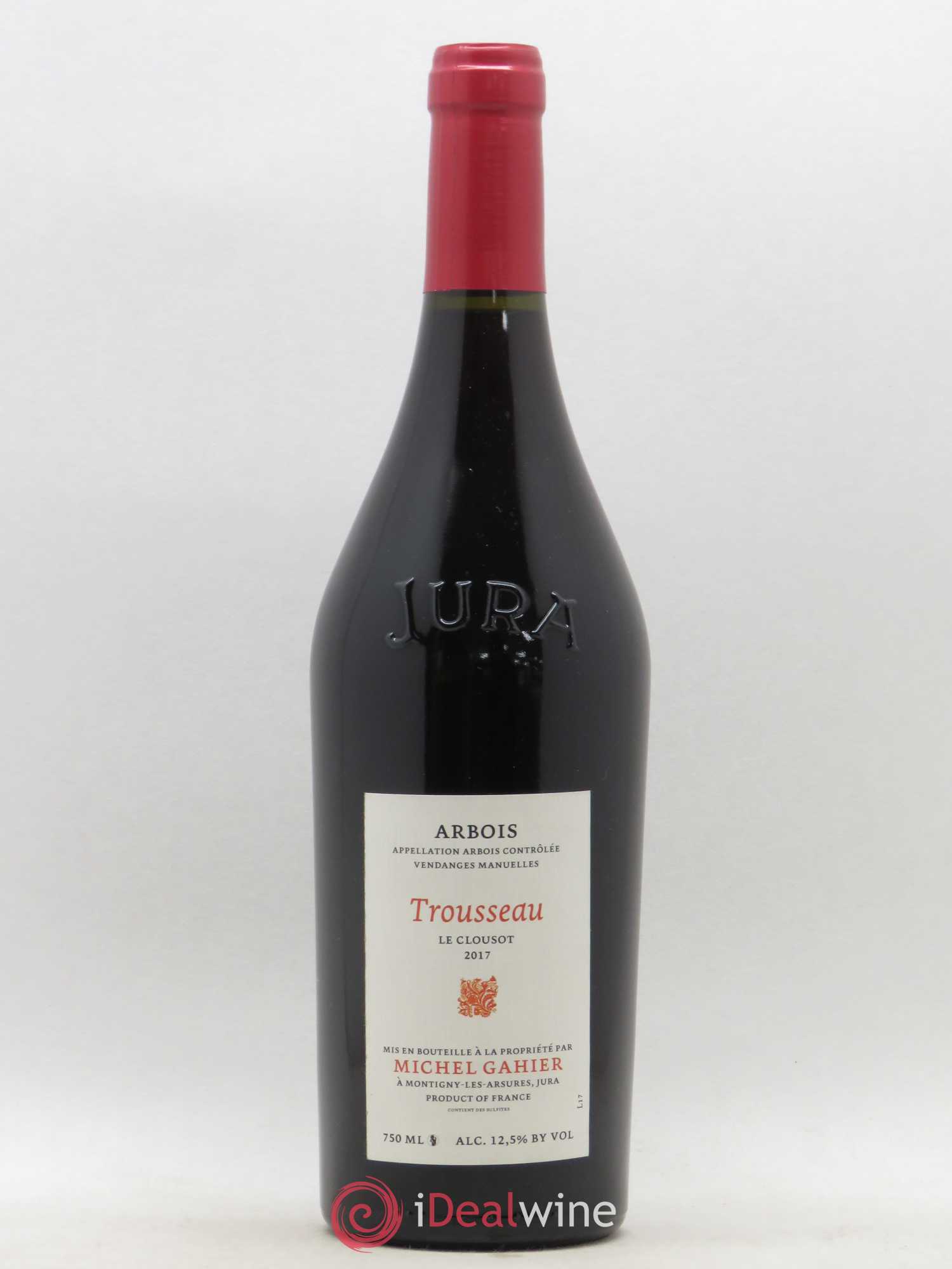 Arbois Trousseau Le Clousot Domaine Michel Gahier 2017 - Posten von 1 Flasche - 0