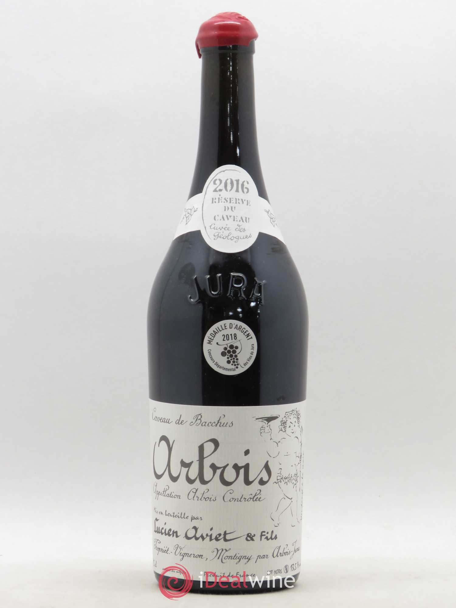 Arbois Trousseau Poussot Cuvée Des Géologues Domaine Lucien Aviet et Fils (sans prix de réserve) 2016 - Posten von 1 Flasche - 0