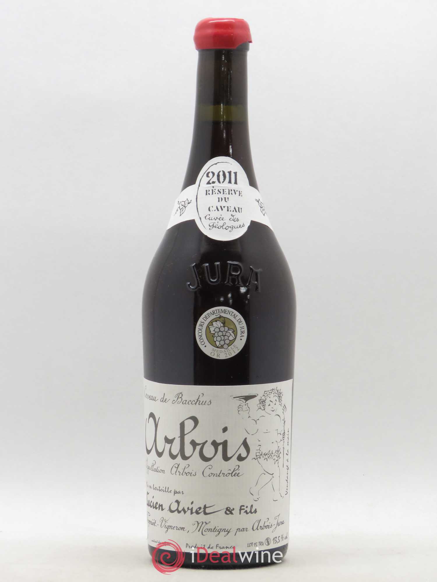 Arbois Trousseau Rosière Cuvée Des Géologues Domaine Lucien Aviet et Fils 2011 - Posten von 1 Flasche - 0