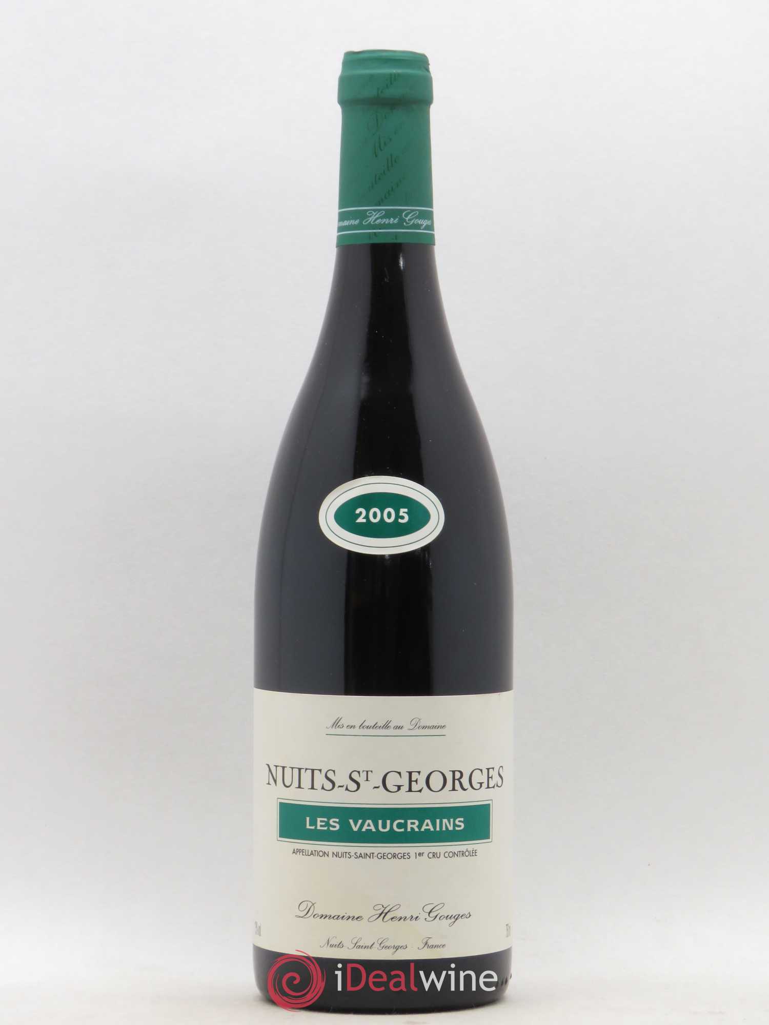 Nuits-Saint-Georges 1er Cru Les Vaucrains Henri Gouges 2005 - Lot de 1 bouteille - 0