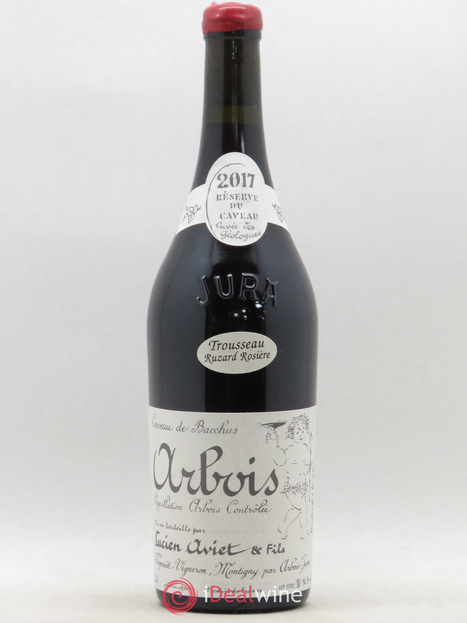 Arbois Trousseau Ruzard Rosière Cuvée Des Géologues Domaine Lucien Aviet et Fils 2017 - Posten von 1 Flasche - 0