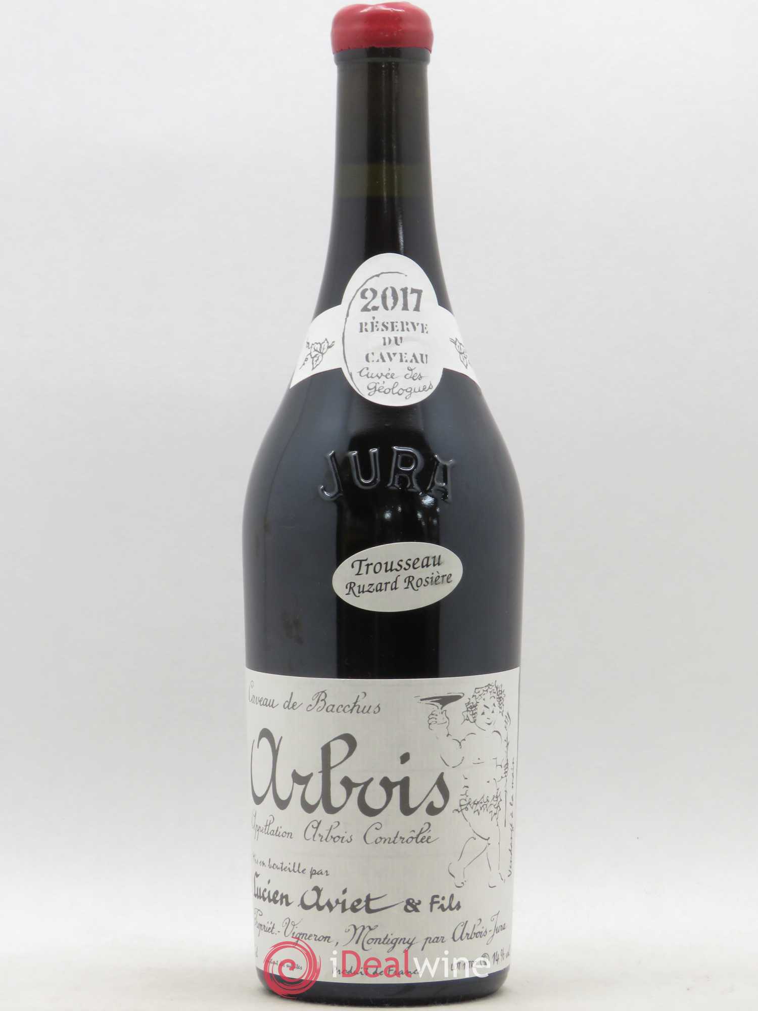 Arbois Trousseau Ruzard Rosière Cuvée Des Géologues Domaine Lucien Aviet et Fils (sans prix de réserve) 2017 - Posten von 1 Flasche - 0