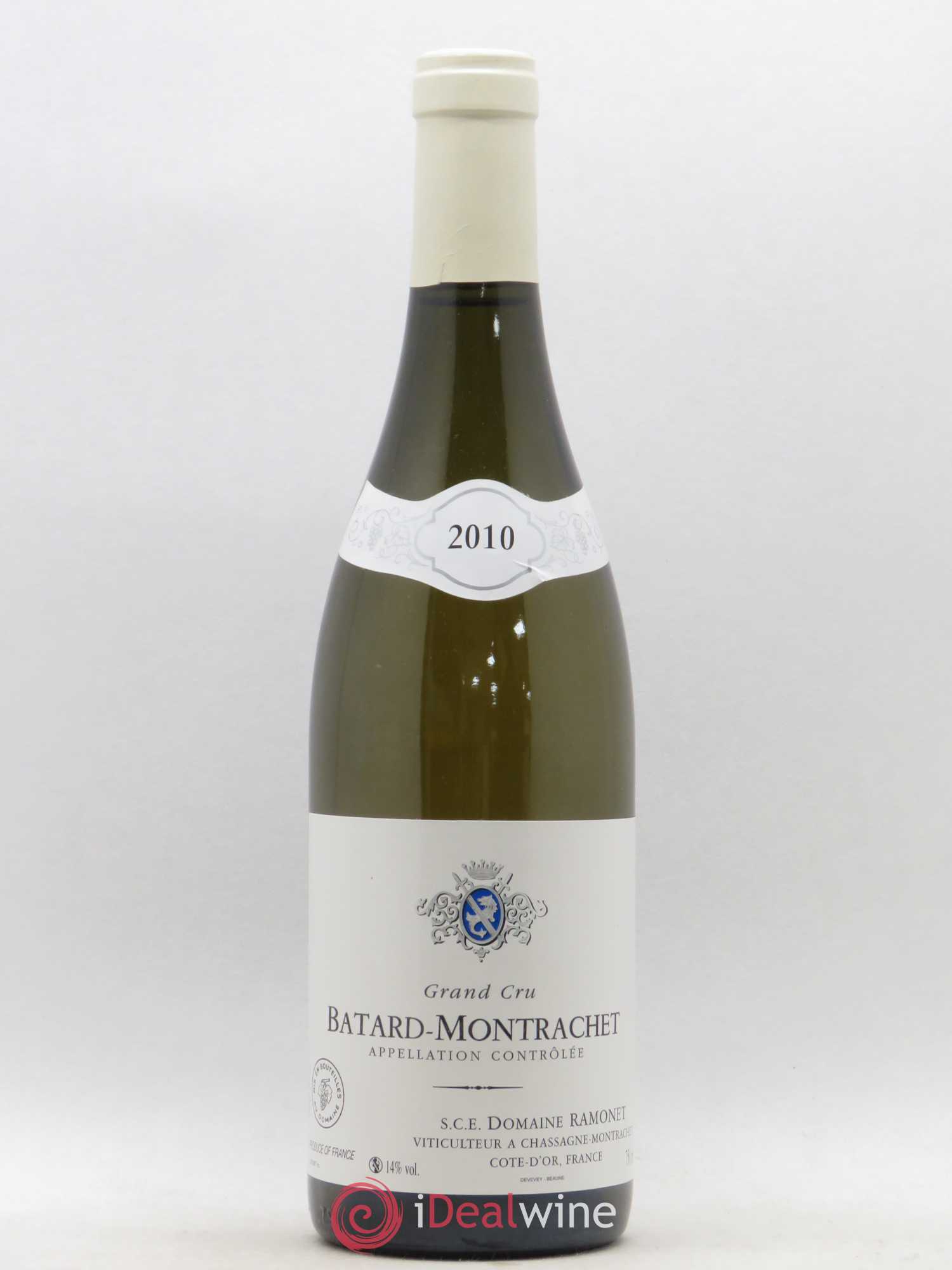 Bâtard-Montrachet Grand Cru Ramonet (Domaine) 2010 - Lot de 1 bouteille - 0