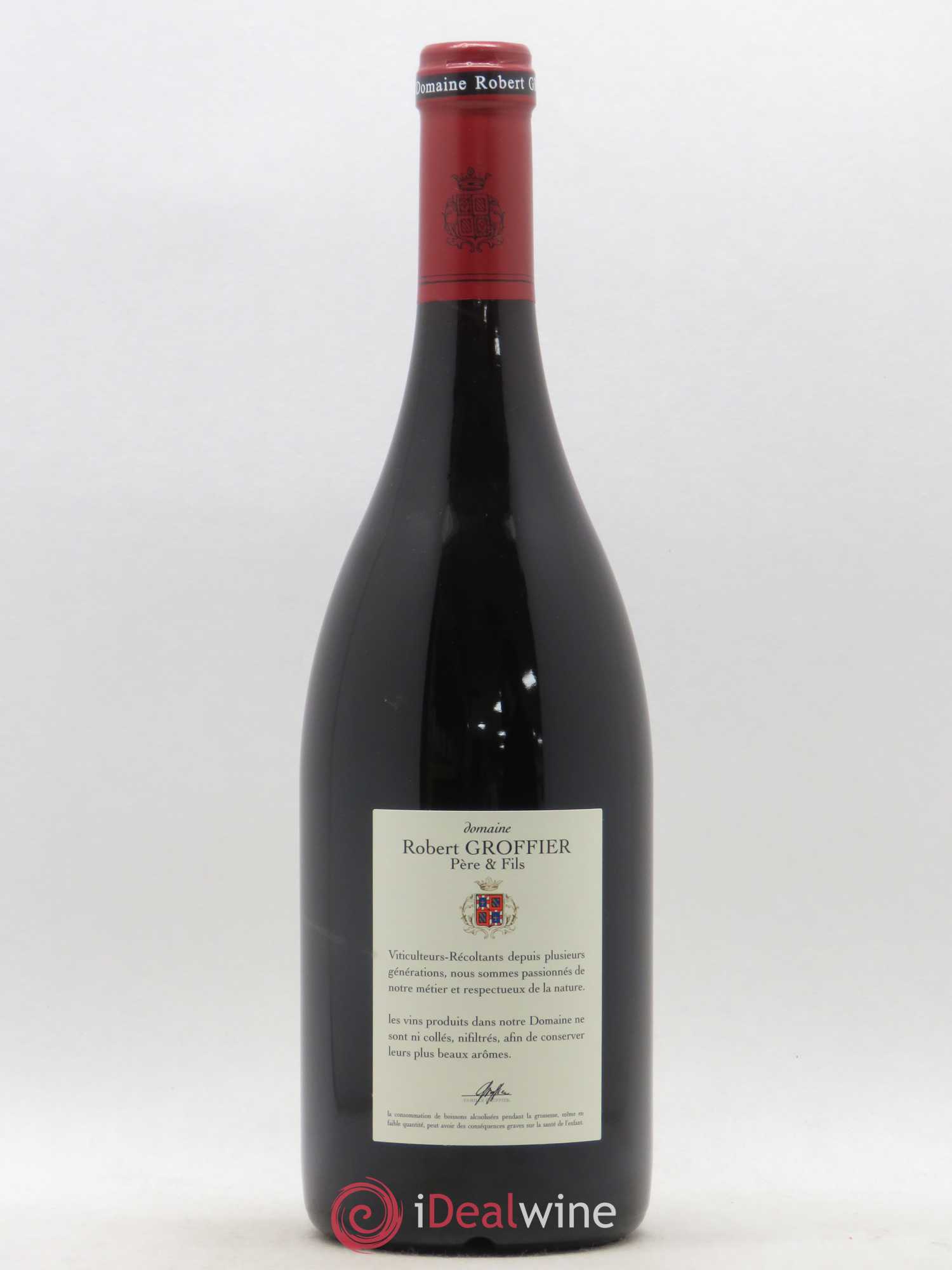 Bonnes-Mares Grand Cru Robert Groffier Père & Fils (Domaine) 2015 - Lot de 1 bouteille - 1