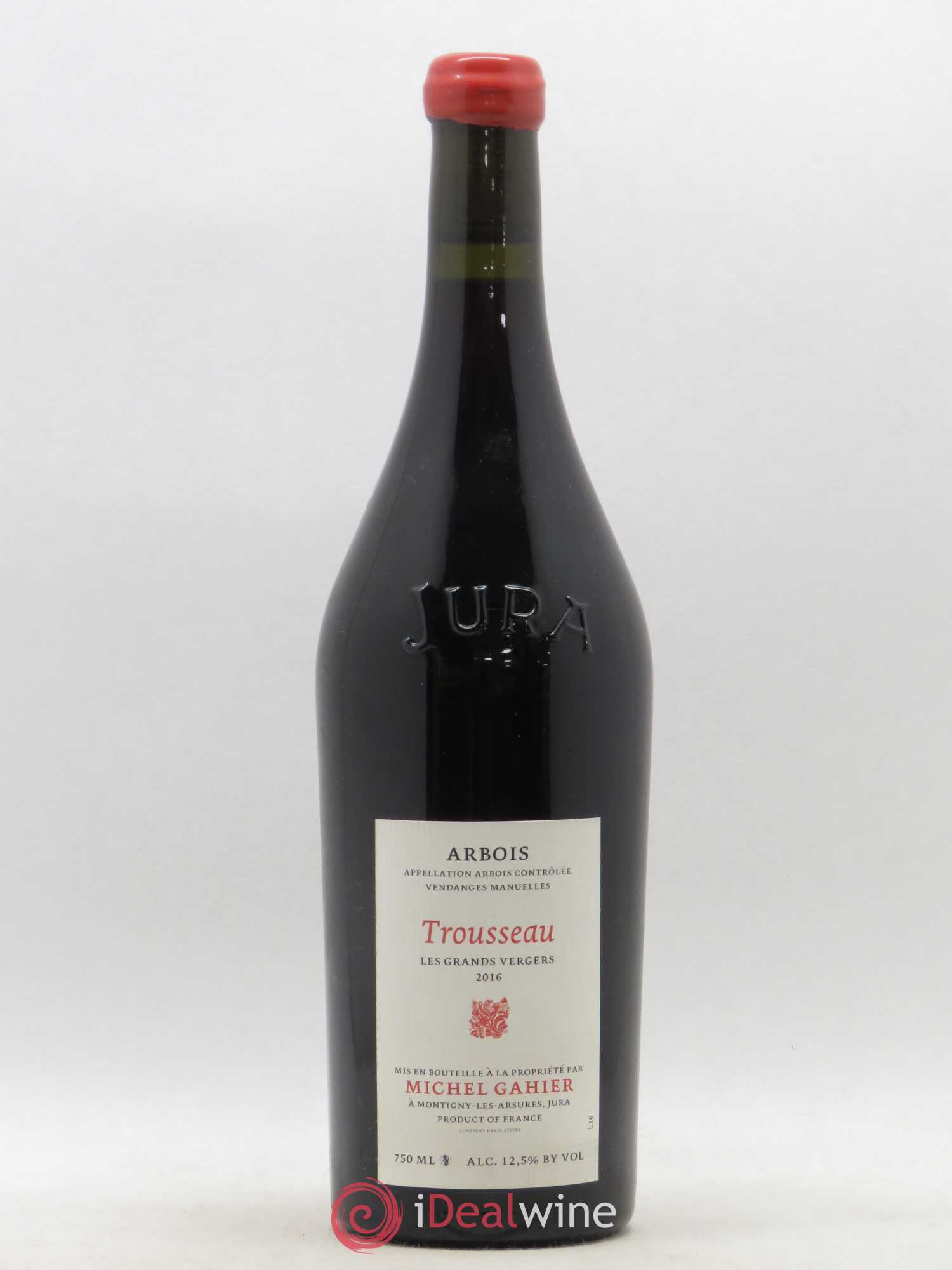 Arbois Trousseau Les Grands Vergers Domaine Michel Gahier 2016 - Posten von 1 Flasche - 0