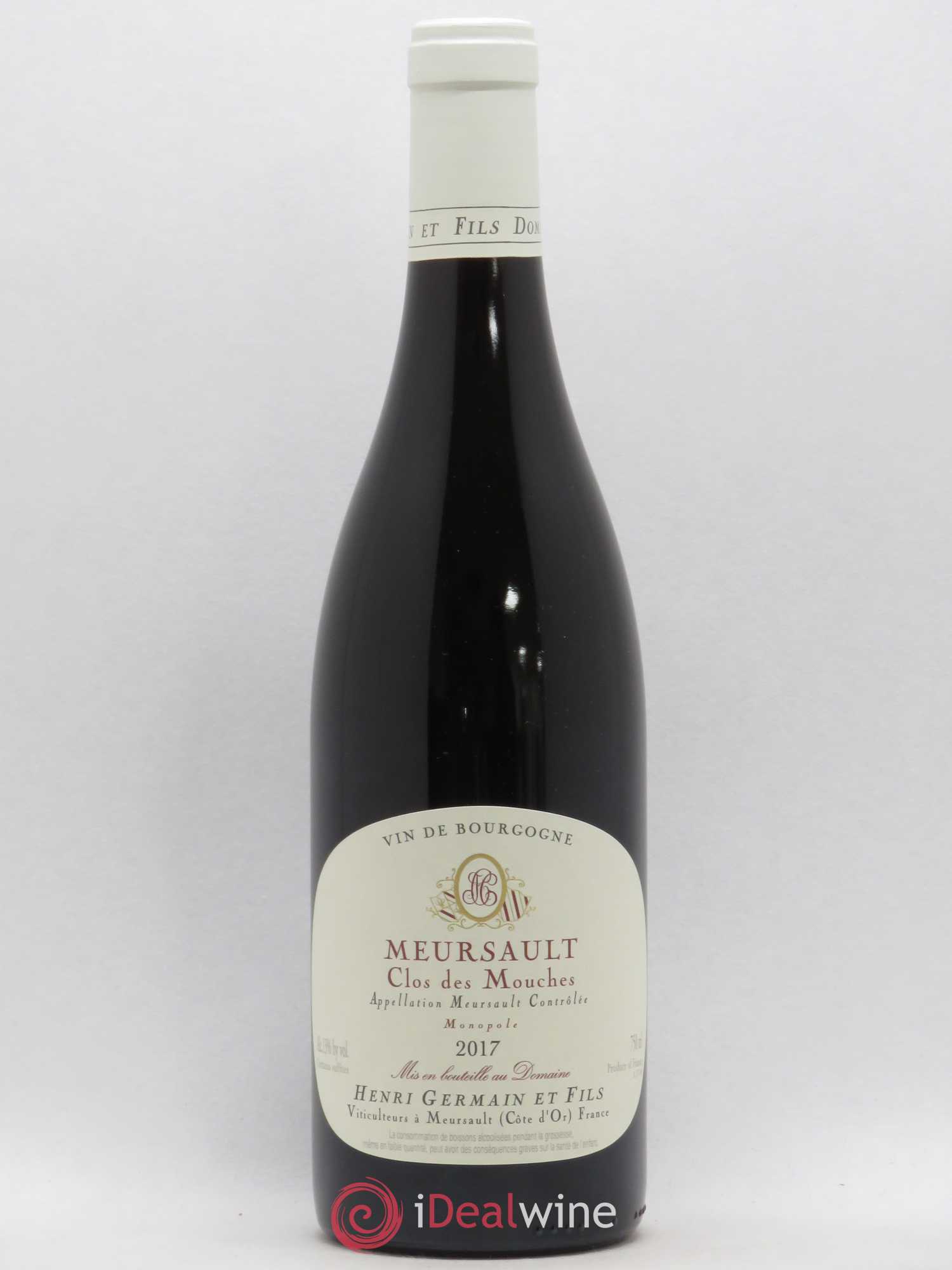 Meursault Clos des Mouches Henri Germain et Fils 2017 - Posten von 1 Flasche - 0