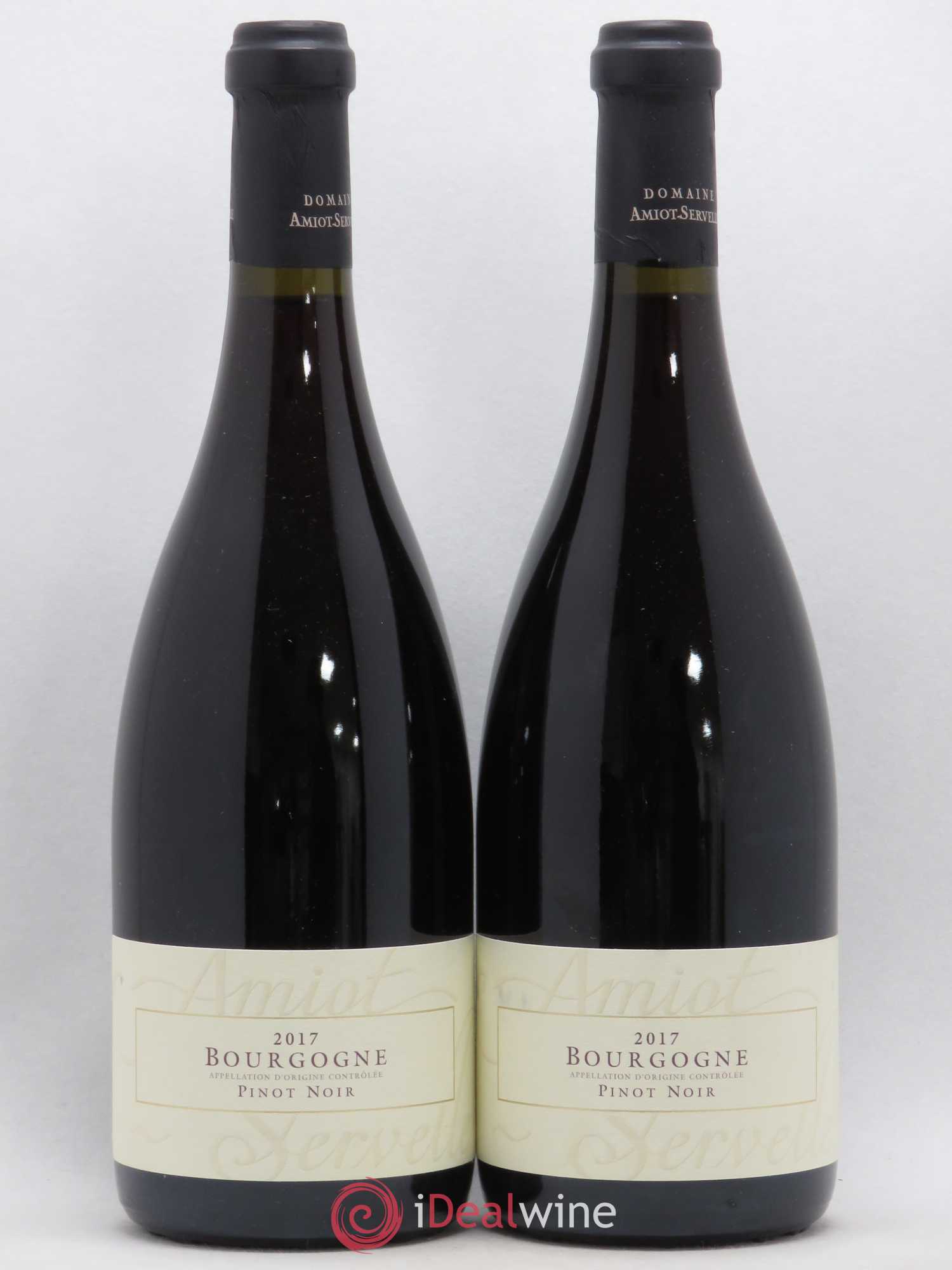 Bourgogne Pinot Noir Domaine Amiot Servelle 2017 - Posten von 2 Flaschen - 0