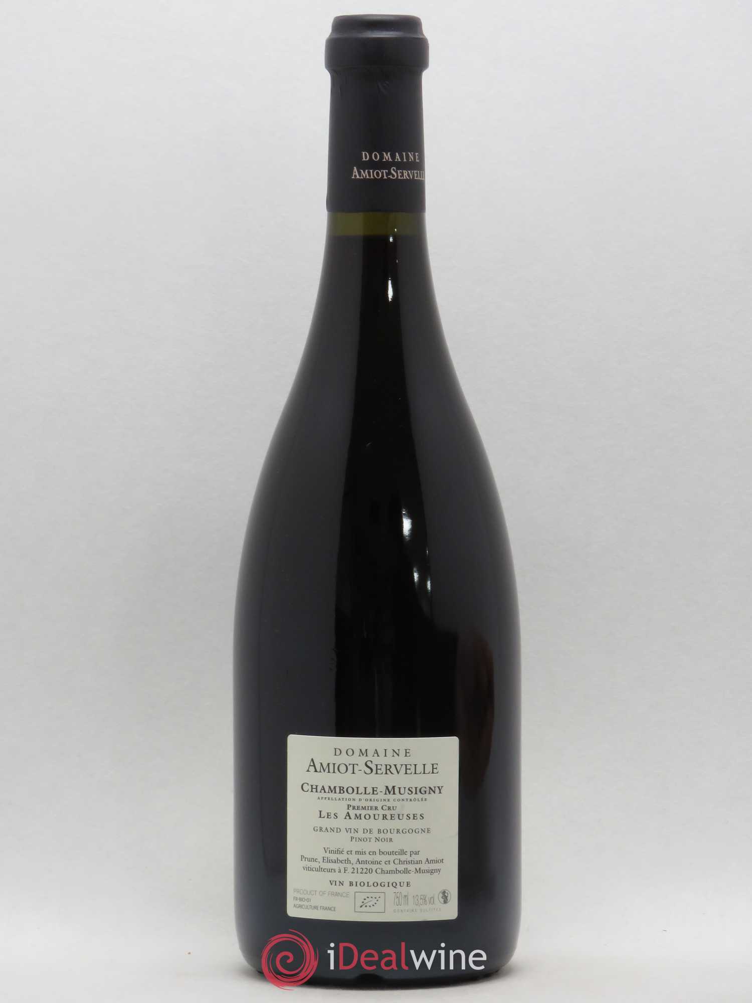 Chambolle-Musigny 1er Cru Les Amoureuses Amiot-Servelle 2017 - Lot de 1 bouteille - 1