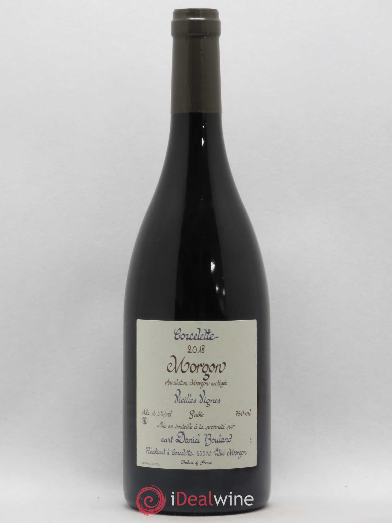 Morgon Corcelette Daniel Bouland (Domaine) Vieilles vignes Sable 2018 - Posten von 1 Flasche - 0