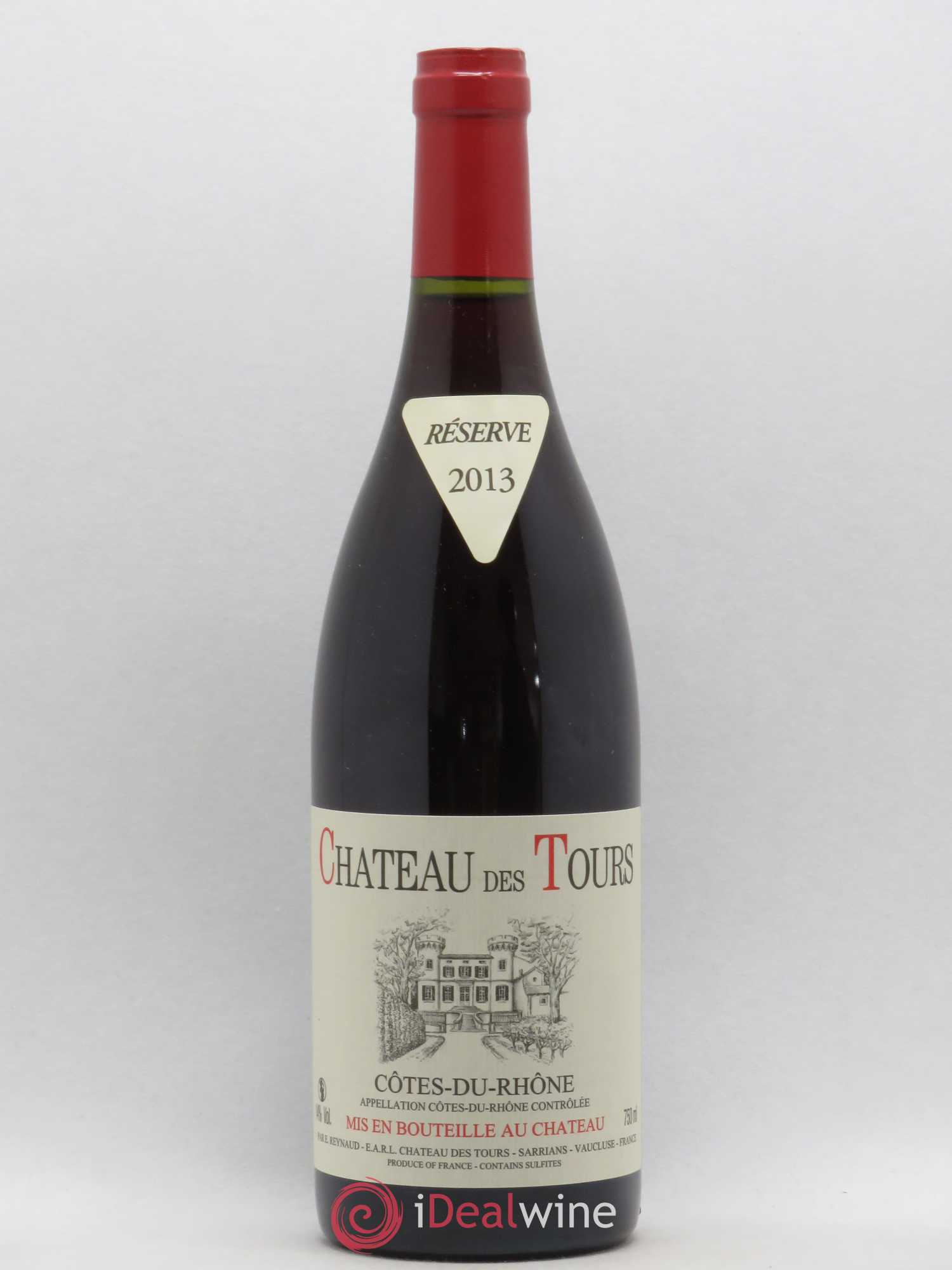 Côtes-du-Rhône Château des Tours Emmanuel Reynaud 2013 - Lot de 1 bouteille - 0