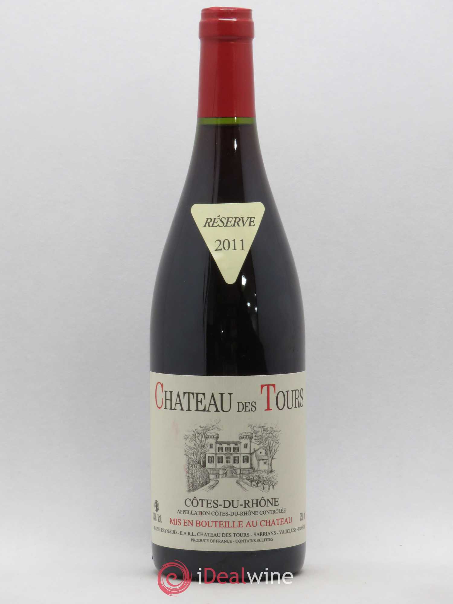 Côtes-du-Rhône Château des Tours Emmanuel Reynaud 2011 - Lot de 1 bouteille - 0