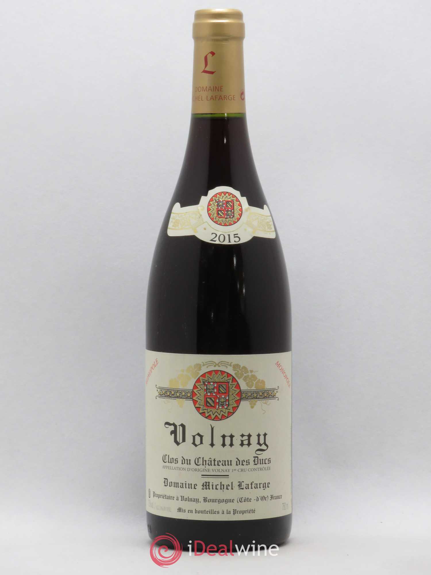 Volnay 1er Cru Clos du Château des Ducs Lafarge (Domaine) 2015 - Lot de 1 bouteille - 0