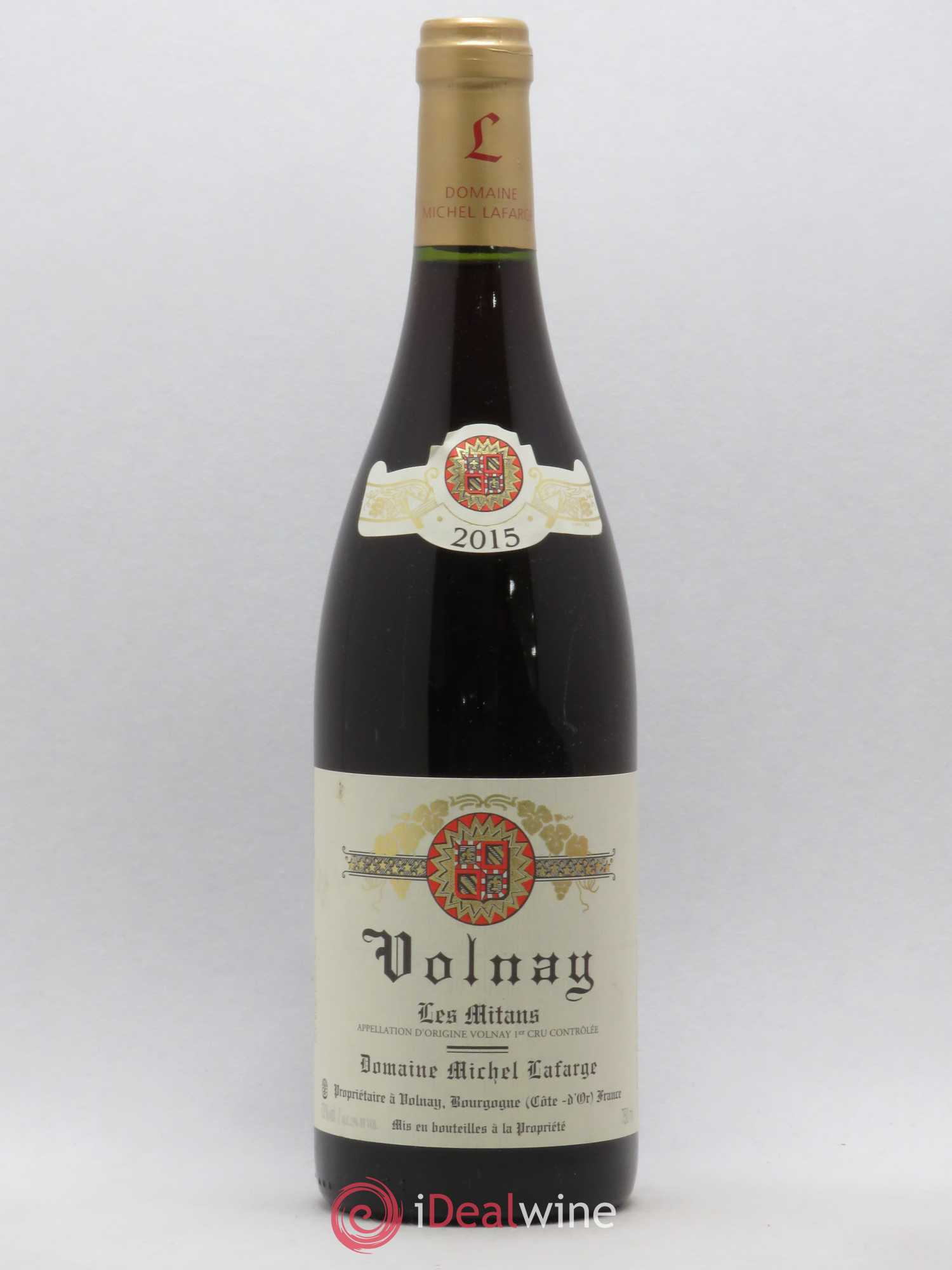 Volnay 1er Cru Les Mitans Lafarge (Domaine) 2015 - Lot de 1 bouteille - 0