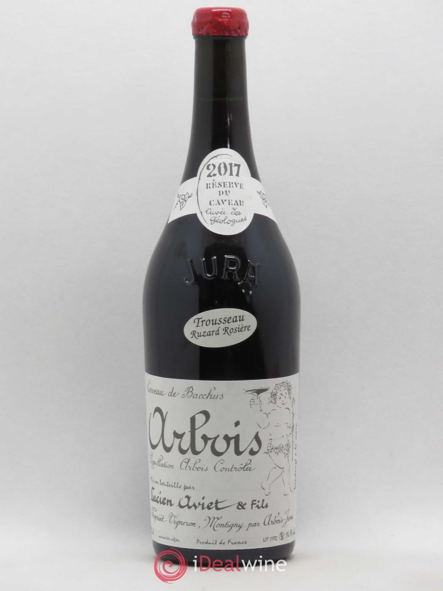 Arbois Trousseau Ruzard Rosière Cuvée des Géologues Domaine Lucien Aviet 2017 - Posten von 1 Flasche - 0