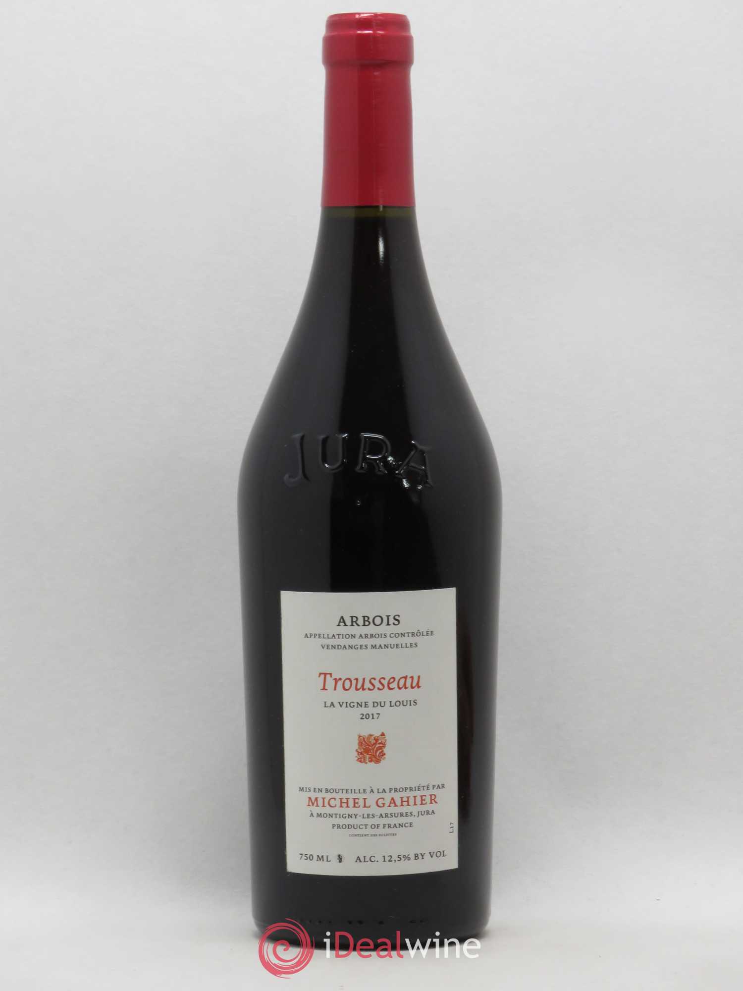 Arbois Trousseau La Vigne du Louis Domaine Michel Gahier 2017 - Posten von 1 Flasche - 0
