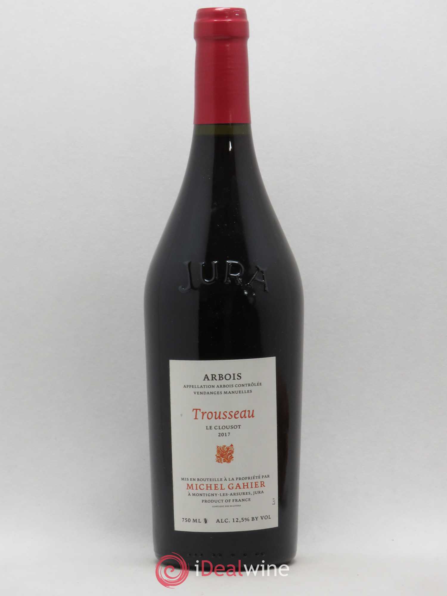 Arbois Trousseau Le Clousot Domaine Michel Gahier 2017 - Posten von 1 Flasche - 0