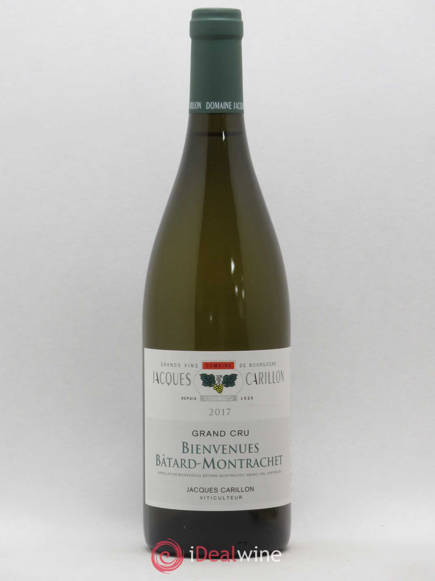 Bienvenues-Bâtard-Montrachet Grand Cru Jacques Carillon (Domaine) 2017 - Lot de 1 bouteille - 0