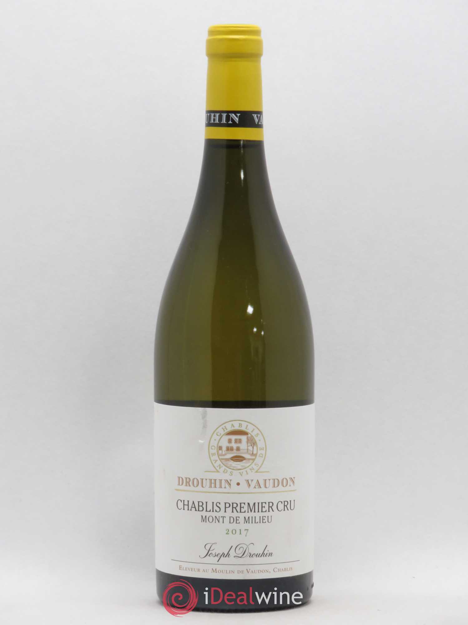 Chablis 1er Cru Mont de Milieu Domaine Drouhin Vaudon 2017 - Posten von 1 Flasche - 0