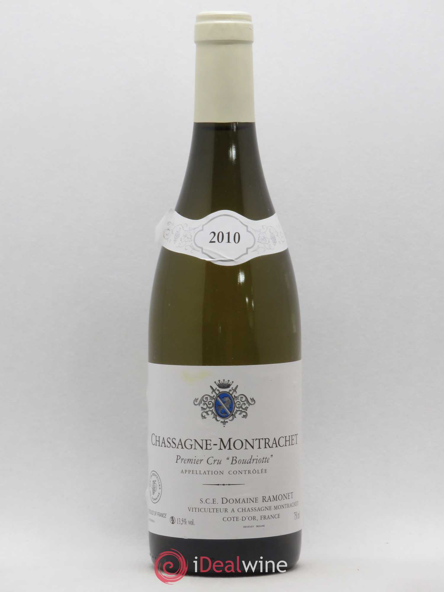 Chassagne-Montrachet 1er Cru Boudriotte Ramonet (Domaine) 2010 - Posten von 1 Flasche - 0