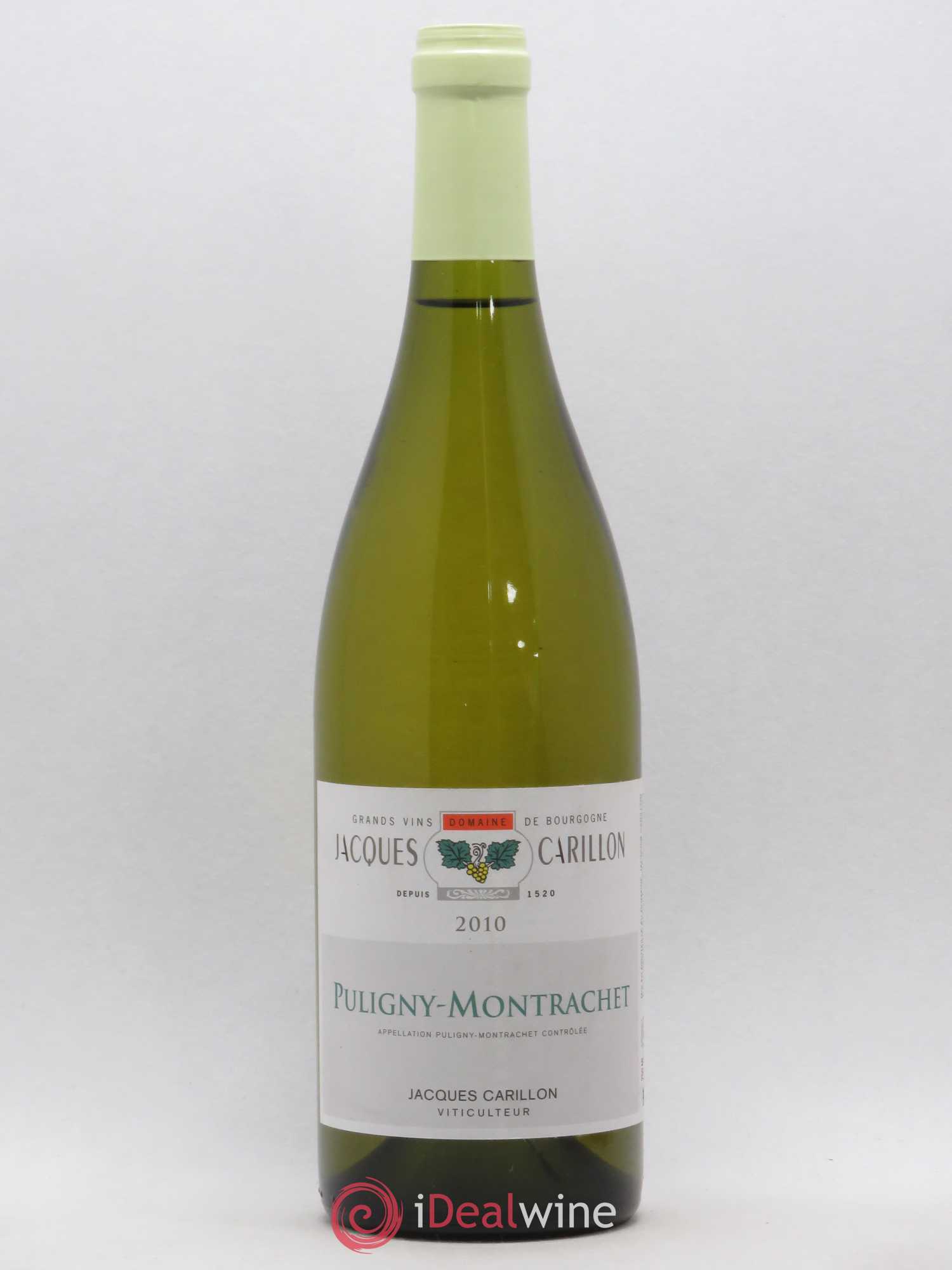 Puligny-Montrachet Jacques Carillon (Domaine) 2010 - Lot de 1 bouteille - 0