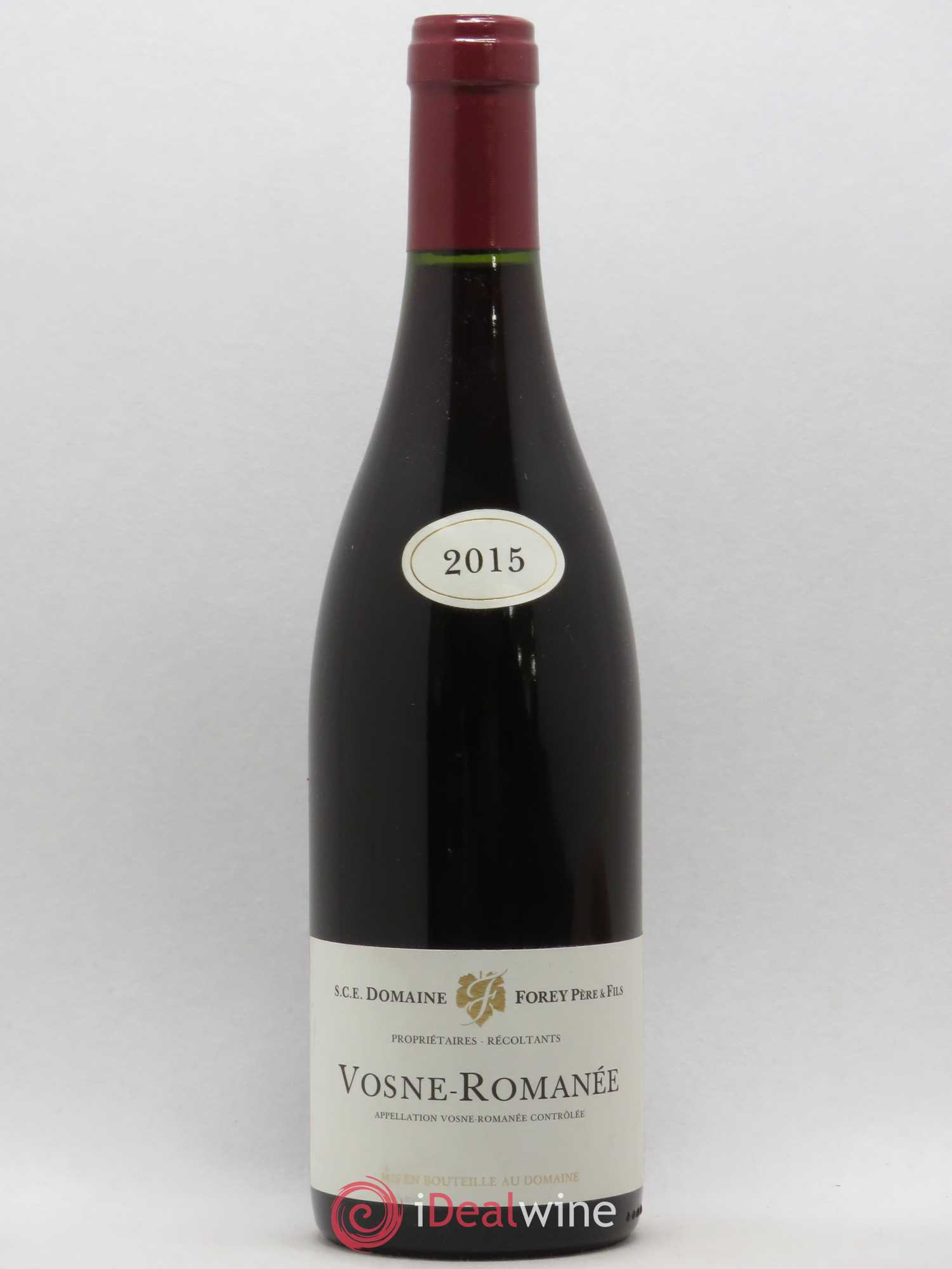 Vosne-Romanée Forey Père & Fils 2015 - Posten von 1 Flasche - 0