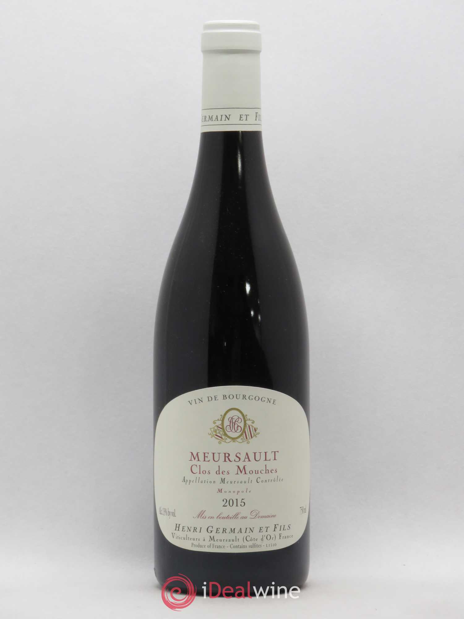 Meursault Clos des Mouches Henri Germain et Fils 2015 - Posten von 1 Flasche - 0