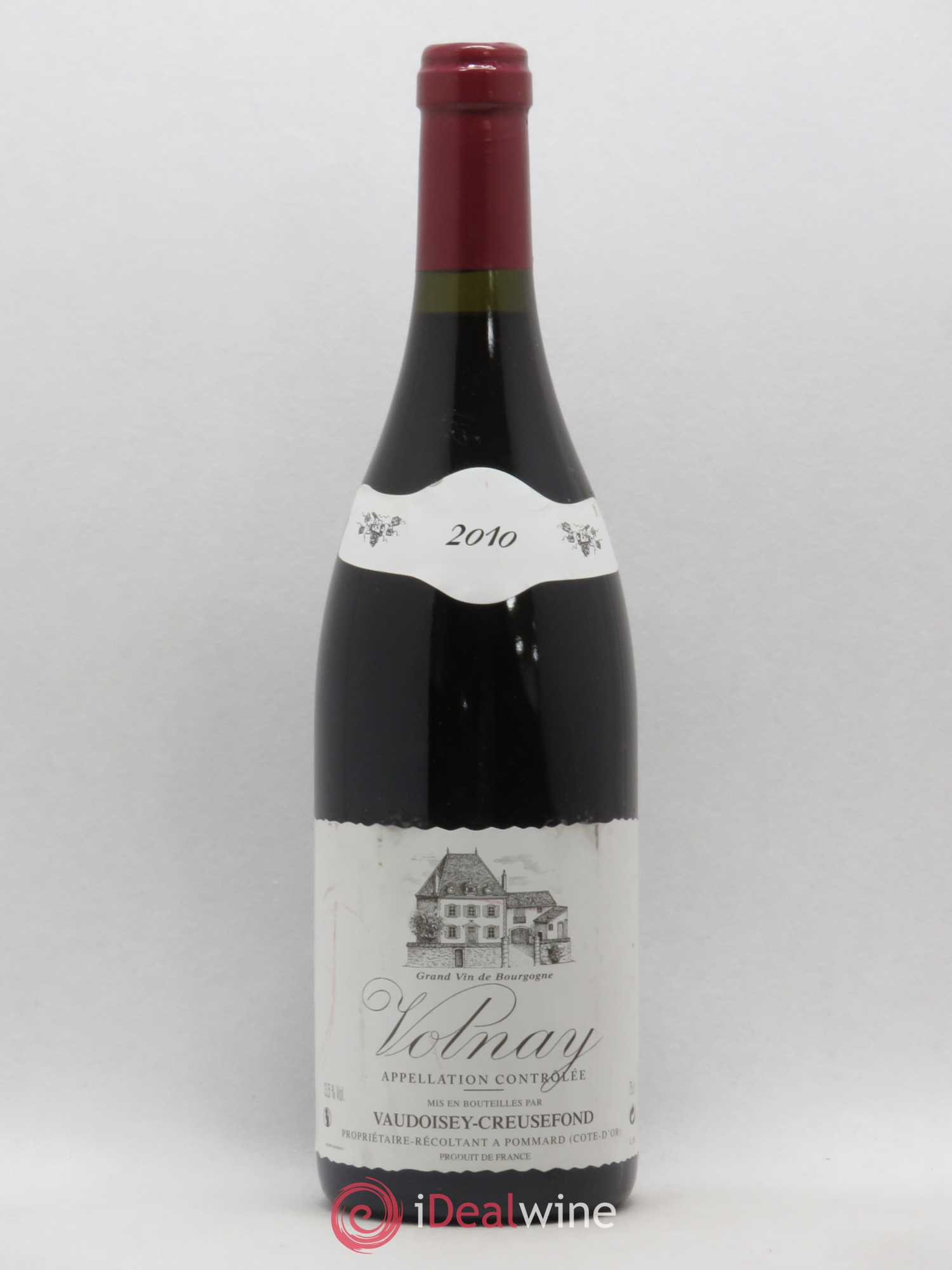 Volnay Domaine Vaudoisey-Creusefond 2010 - Lot de 1 bouteille - 0