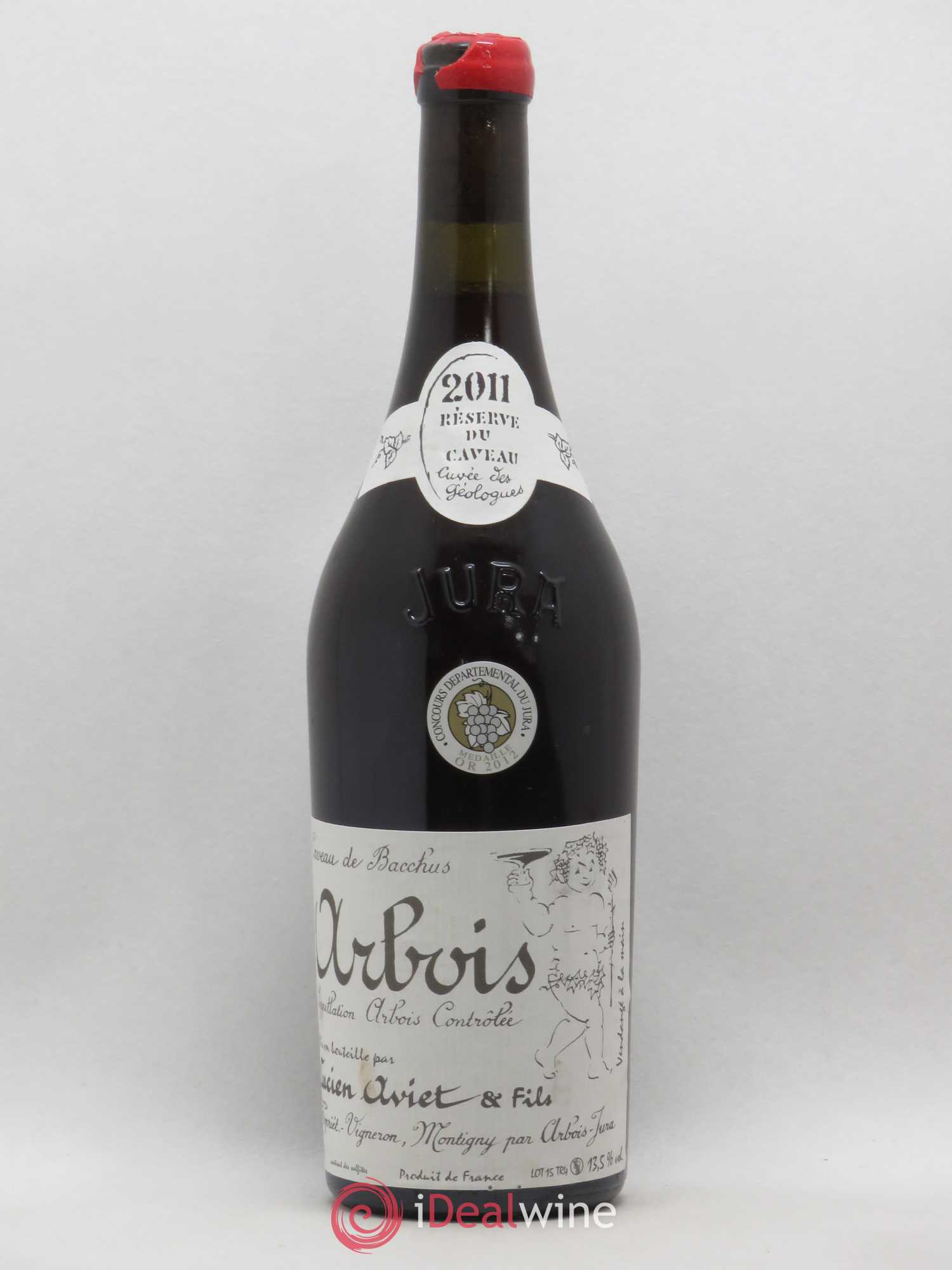 Arbois Trousseau Rozière Cuvée des Géologues Domaine Lucien Aviet 2011 - Posten von 1 Flasche - 0
