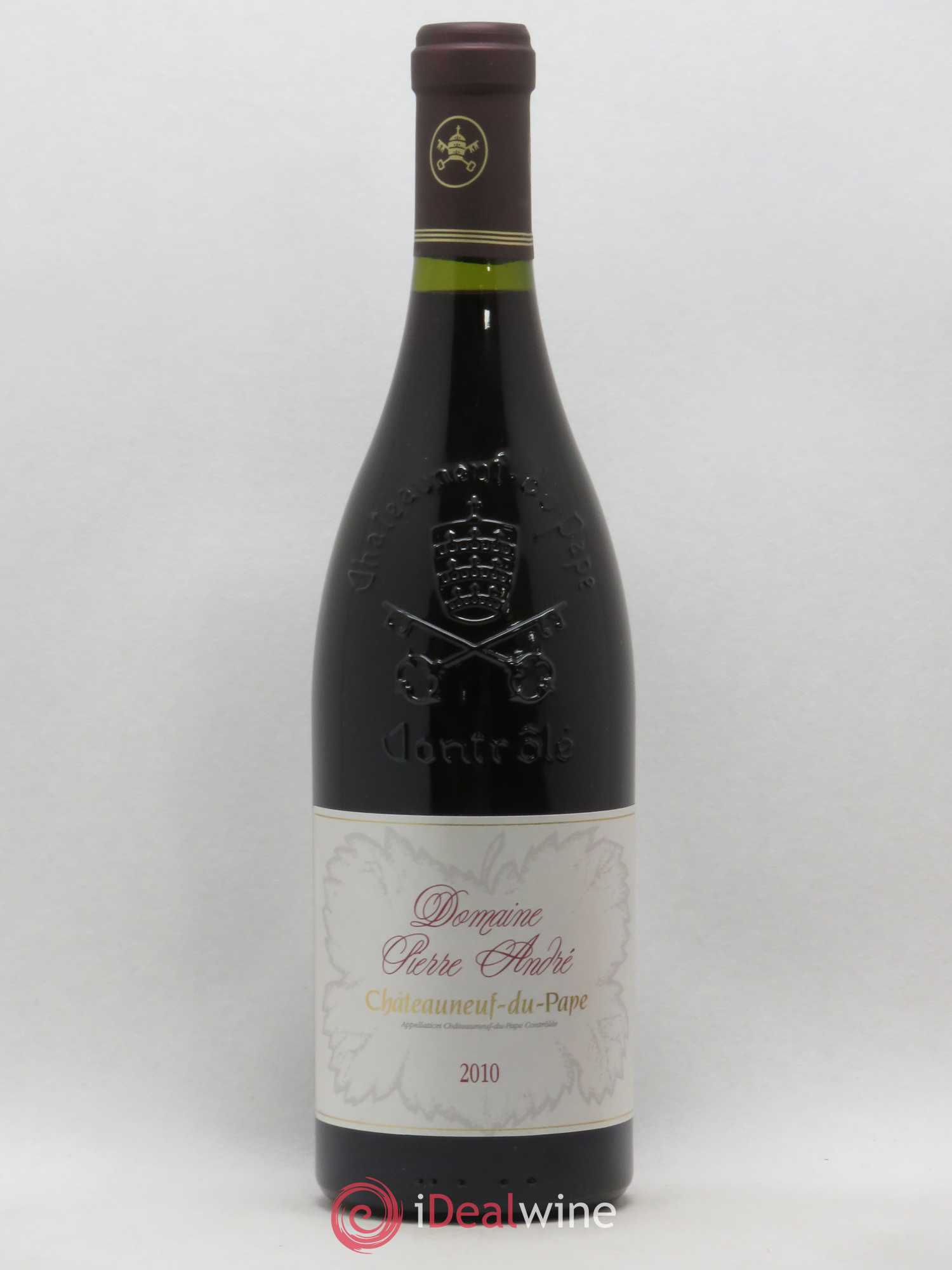 Châteauneuf-du-Pape Pierre André 2010 - Lot de 1 bouteille - 0