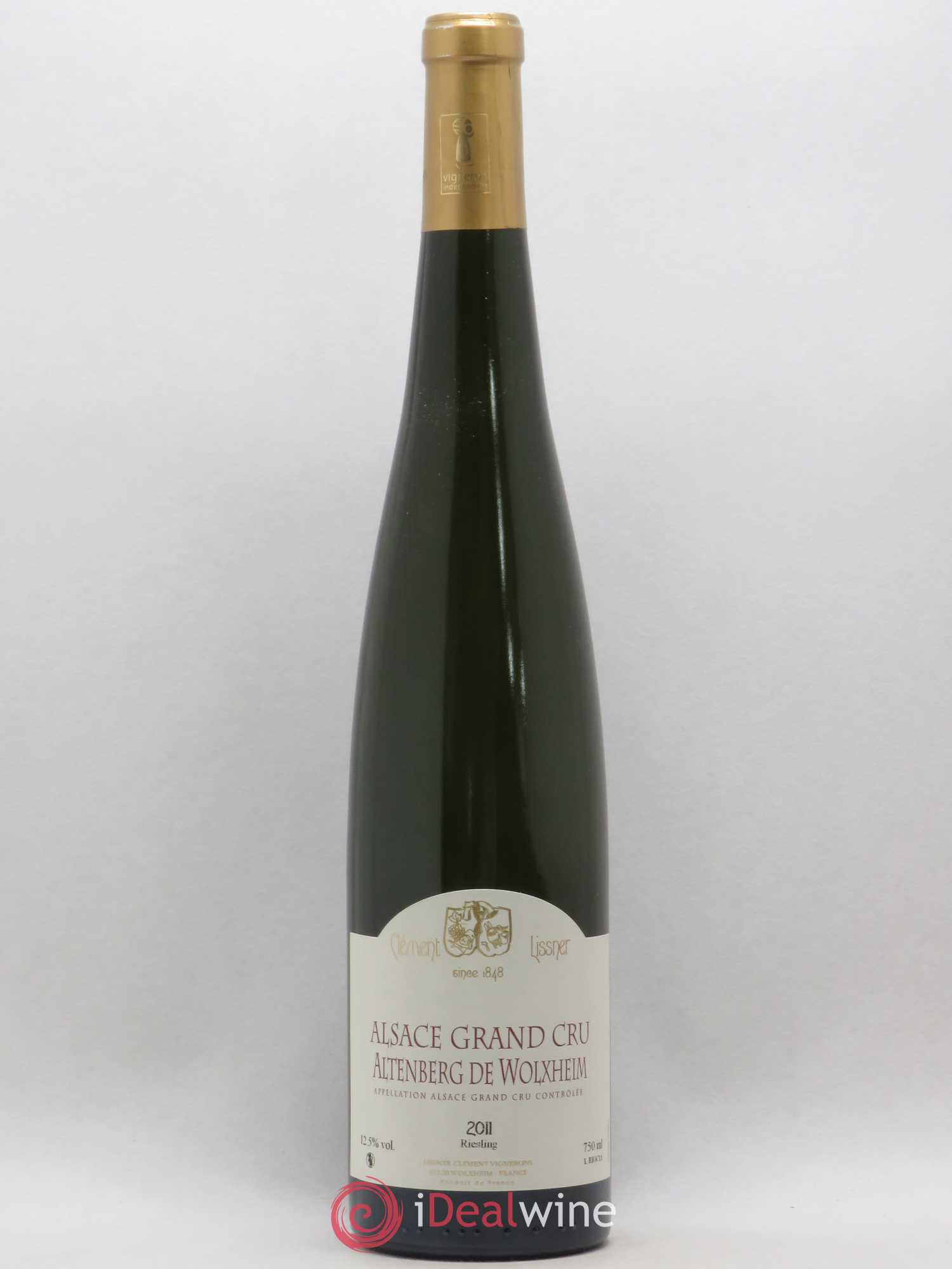 Riesling Grand Cru Altenberg De Wolxheim Domaine Clement Lissner 2011 - Posten von 1 Flasche - 0