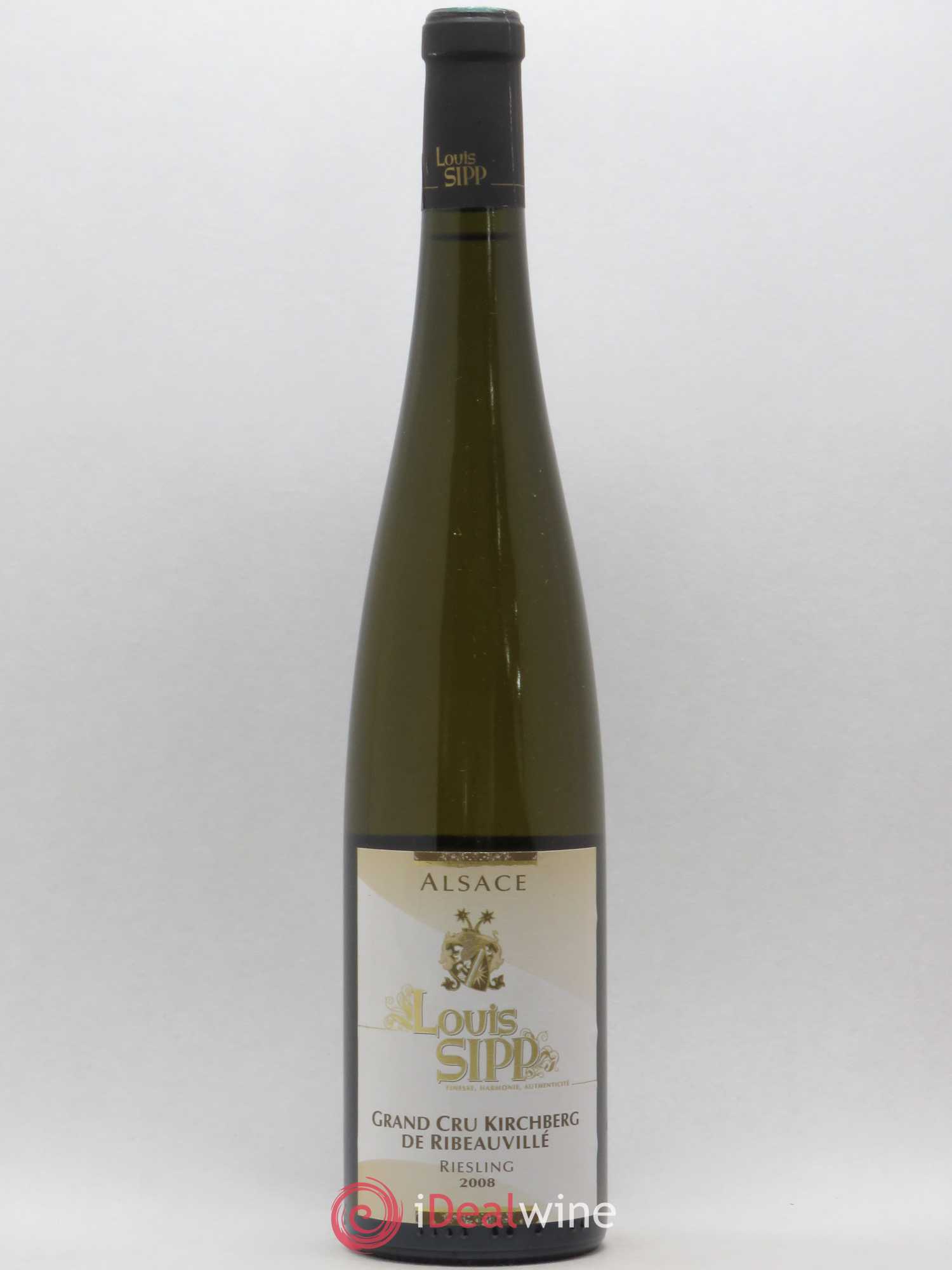 Riesling Grand Cru Kirchberg de Ribeauville Domaine Louis Sipp 2008 - Posten von 1 Flasche - 0