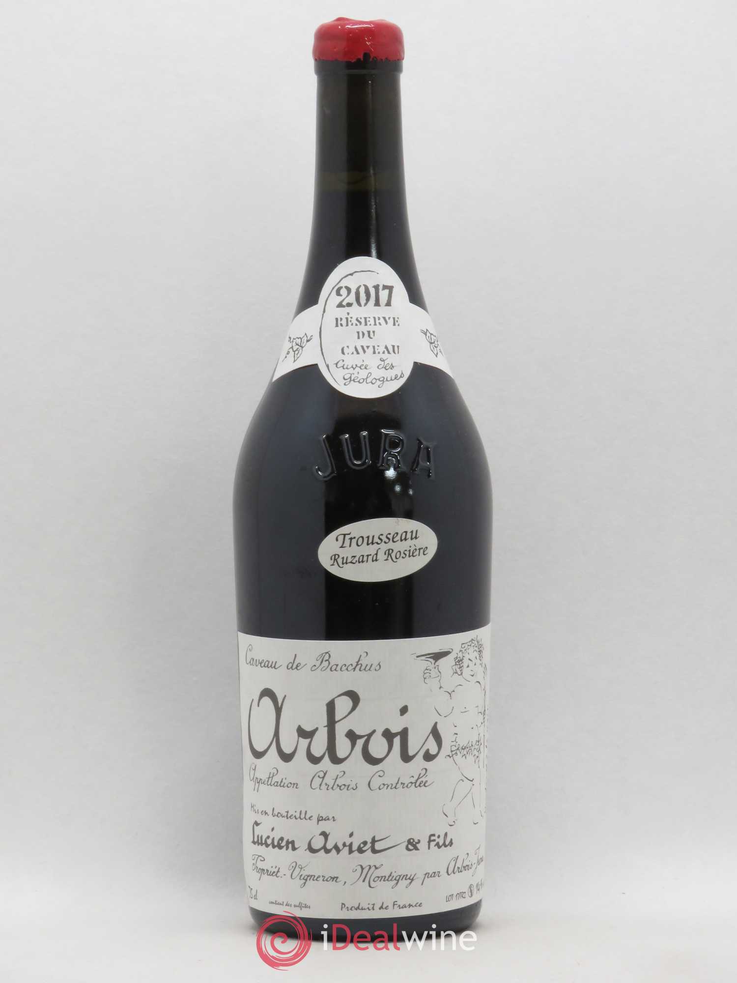 Arbois Trousseau Ruzard Rosière Cuvée des Géologues Lucien Aviet (Domaine) 2017 - Lot de 1 bouteille - 0