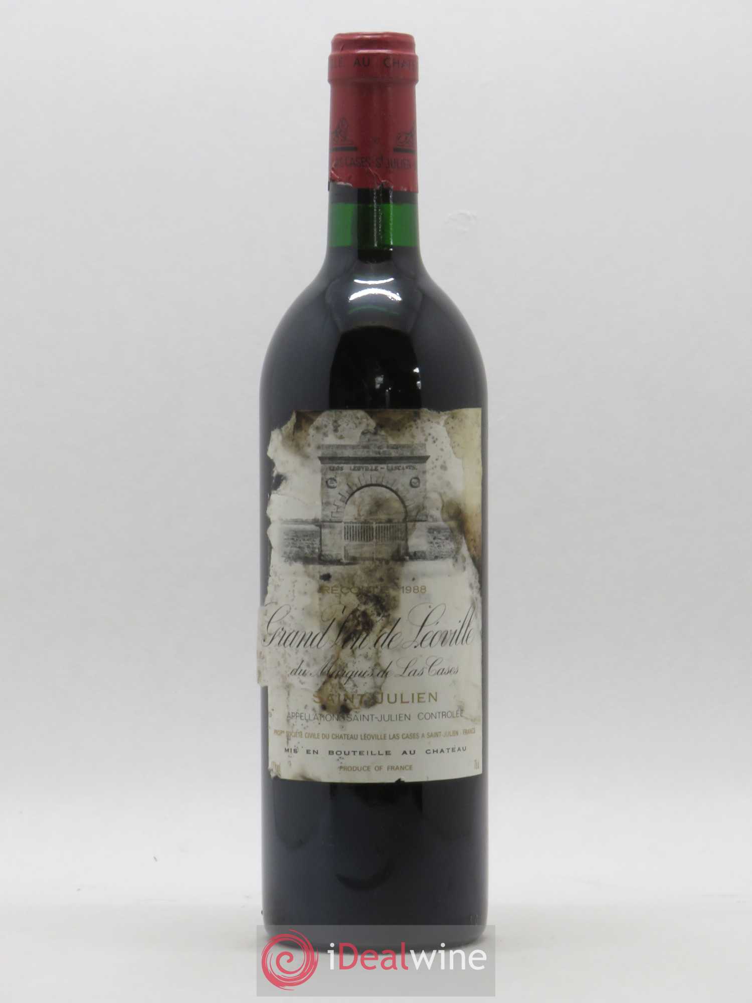 Château Léoville Las Cases 2ème Grand Cru Classé 1988 - Lot de 1 bouteille - 0