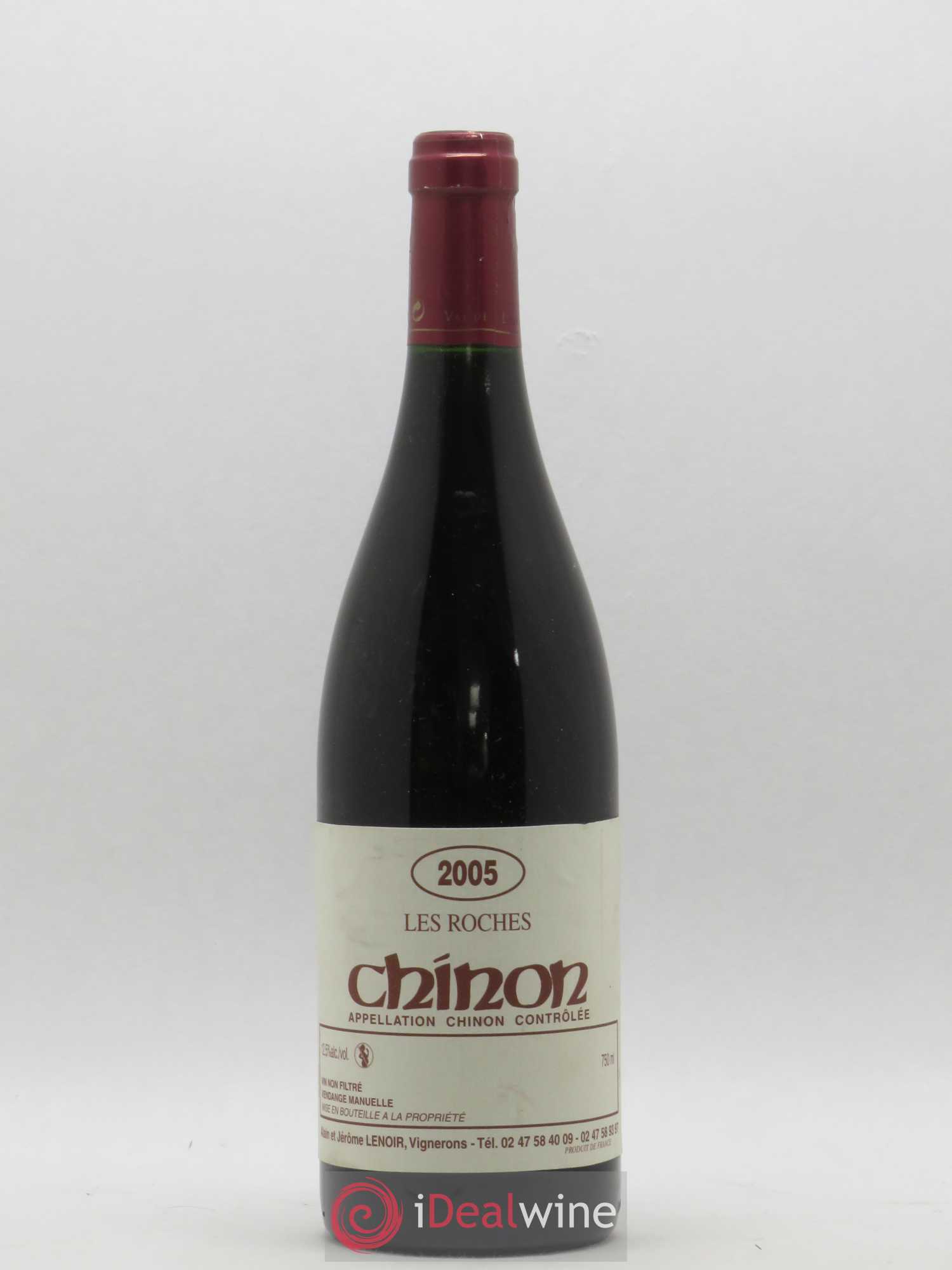 Chinon Les Roches Lenoir (Domaine) 2005 - Lot de 1 bouteille - 0