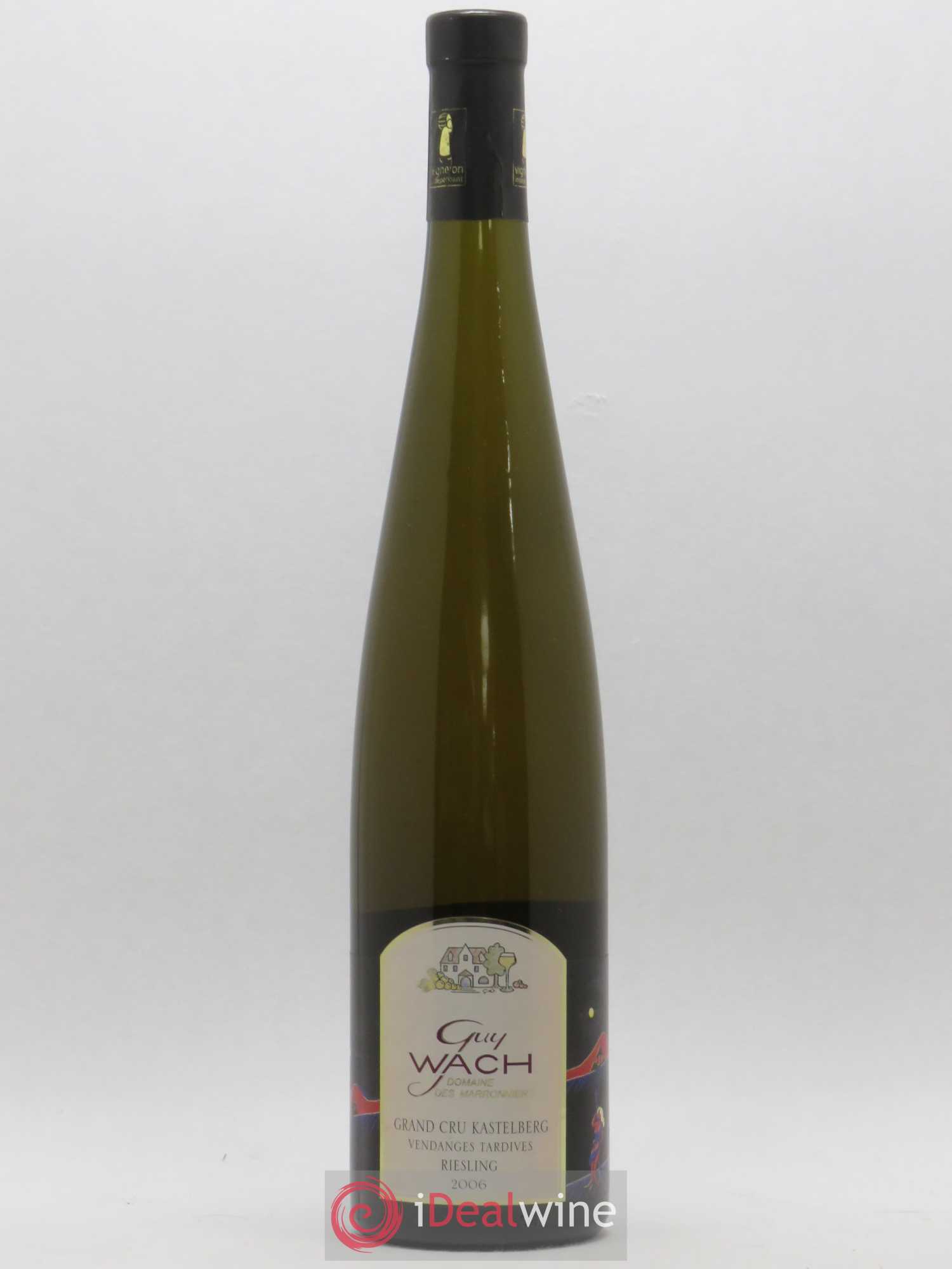 Riesling Vendanges Tardives Grand Cru Kastelberg Guy Wach Domaine des Marroniers 2006 - Posten von 1 Flasche - 0