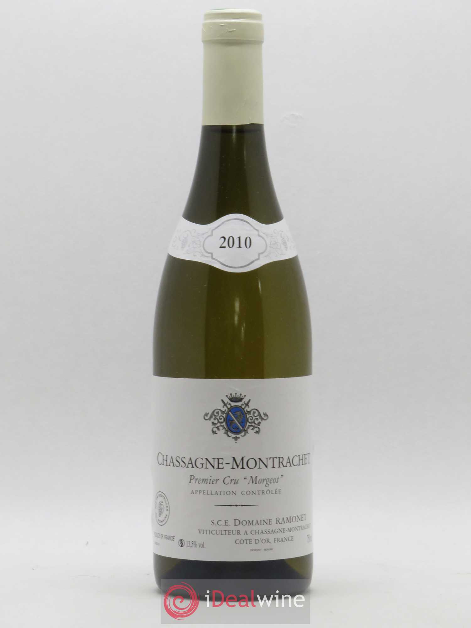 Chassagne-Montrachet 1er Cru Morgeot Ramonet (Domaine) 2010 - Lot de 1 bouteille - 0