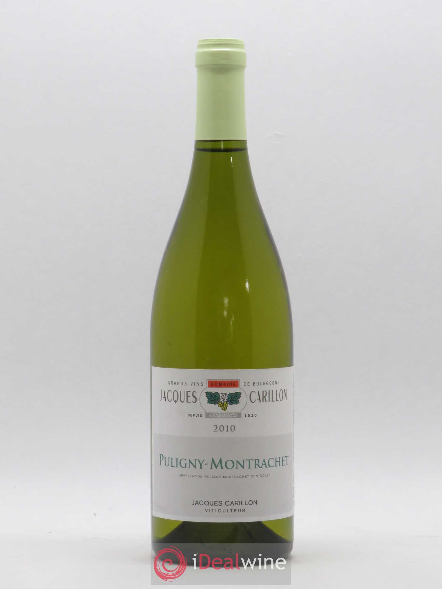 Puligny-Montrachet Jacques Carillon (Domaine) 2010 - Lot de 1 bouteille - 0
