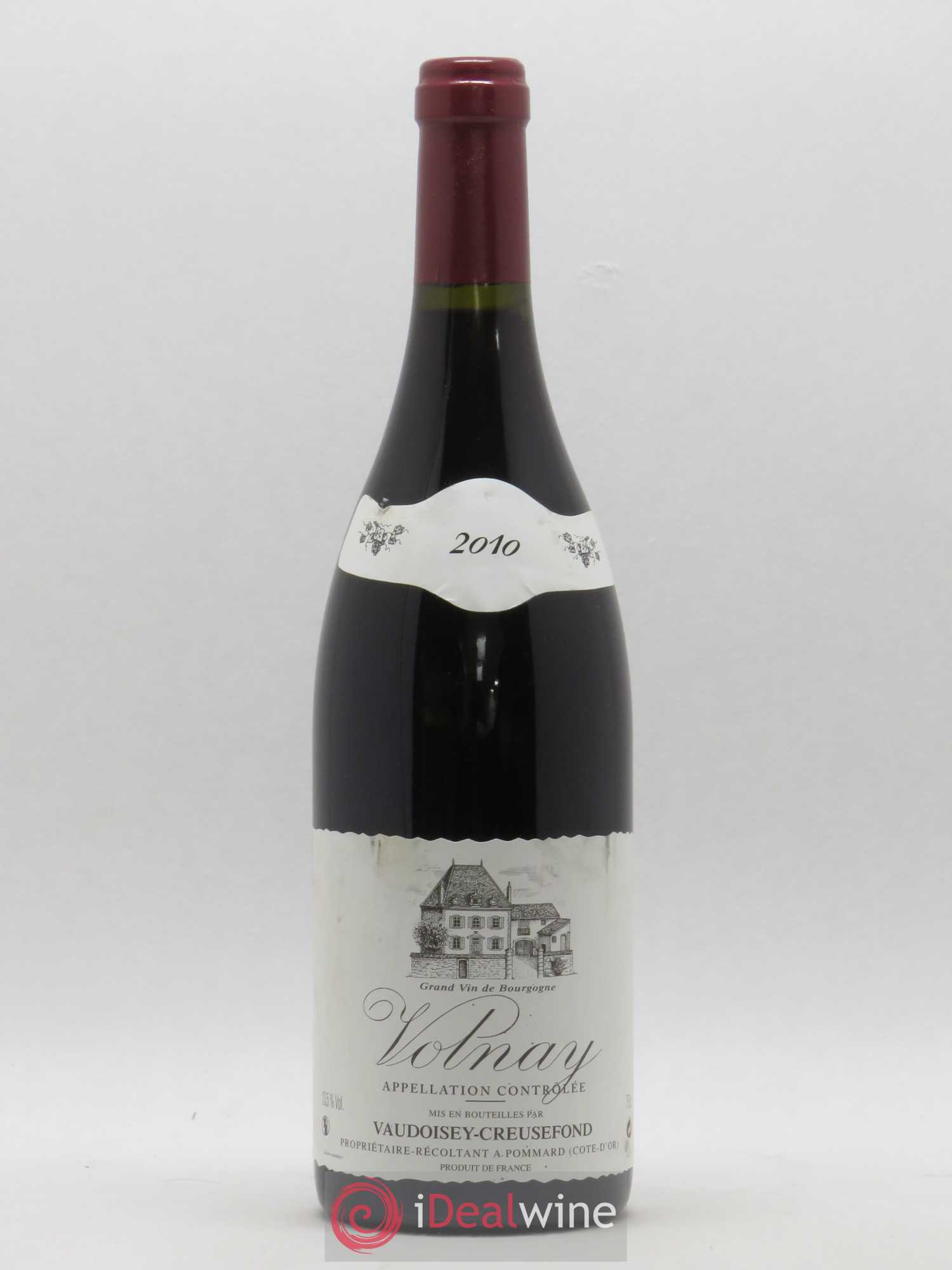 Volnay Domaine Vaudoisey Creusefond (sans prix de réserve) 2010 - Posten von 1 Flasche - 0