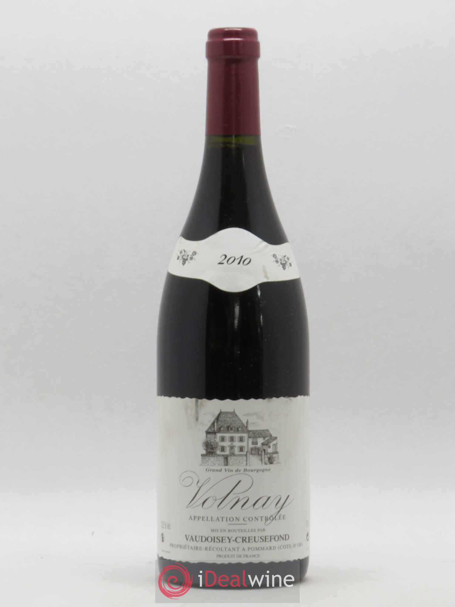 Volnay Domaine Vaudoisey Creusefond 2010 - Posten von 1 Flasche - 0