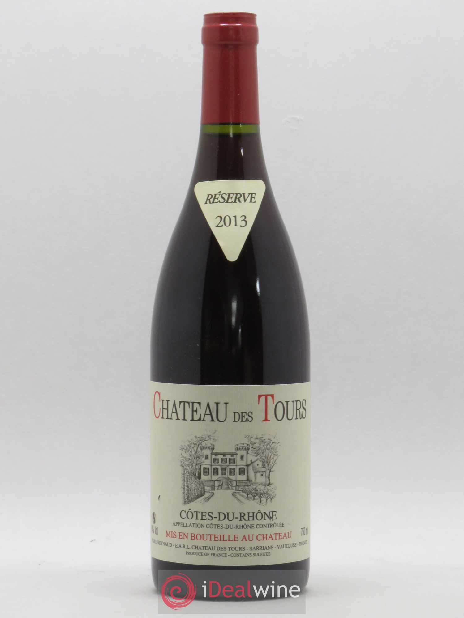 Côtes-du-Rhône Château des Tours Emmanuel Reynaud 2013 - Lot de 1 bouteille - 0