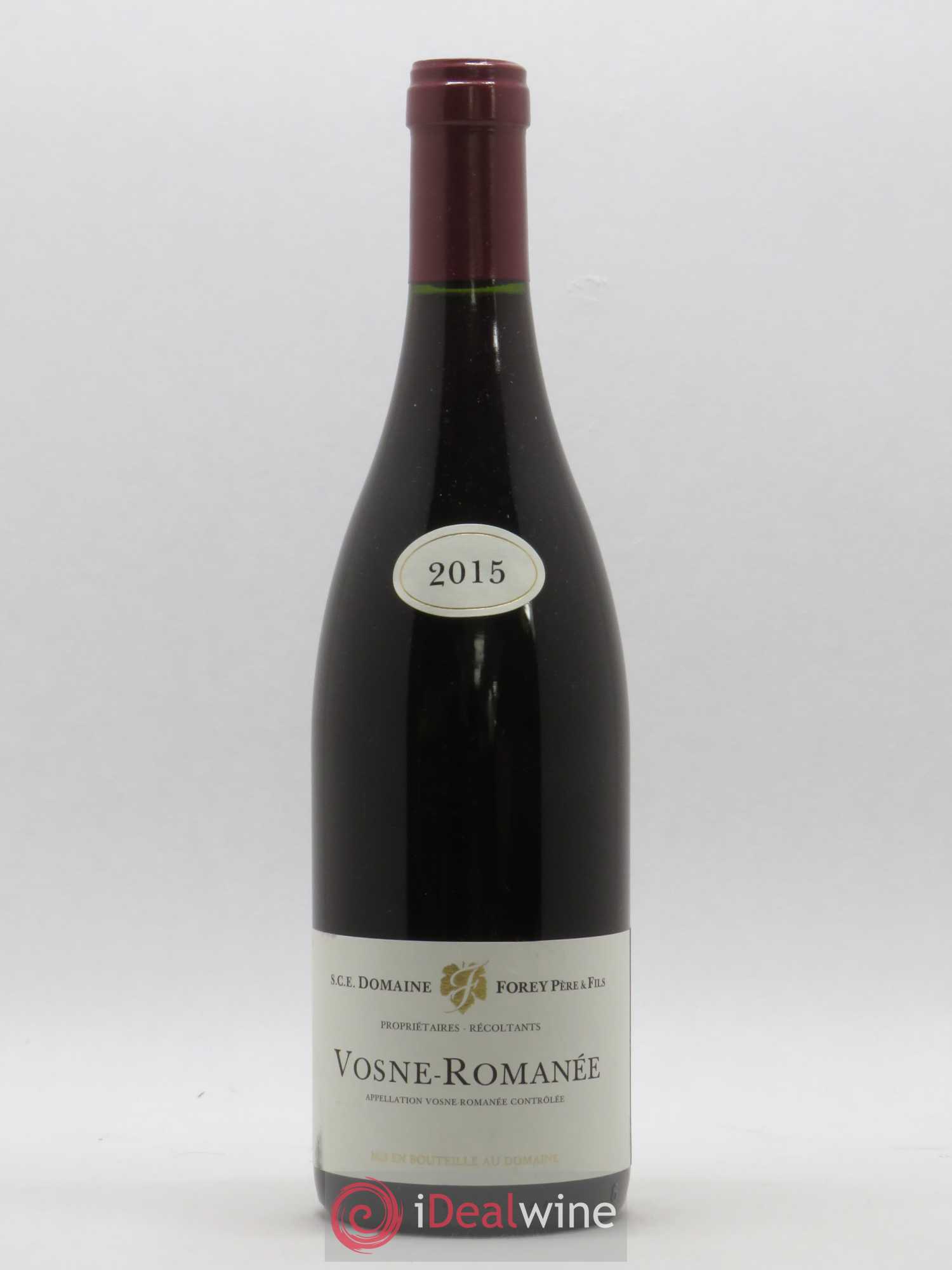 Vosne-Romanée Domaine Régis Forey 2015 - Posten von 1 Flasche - 0