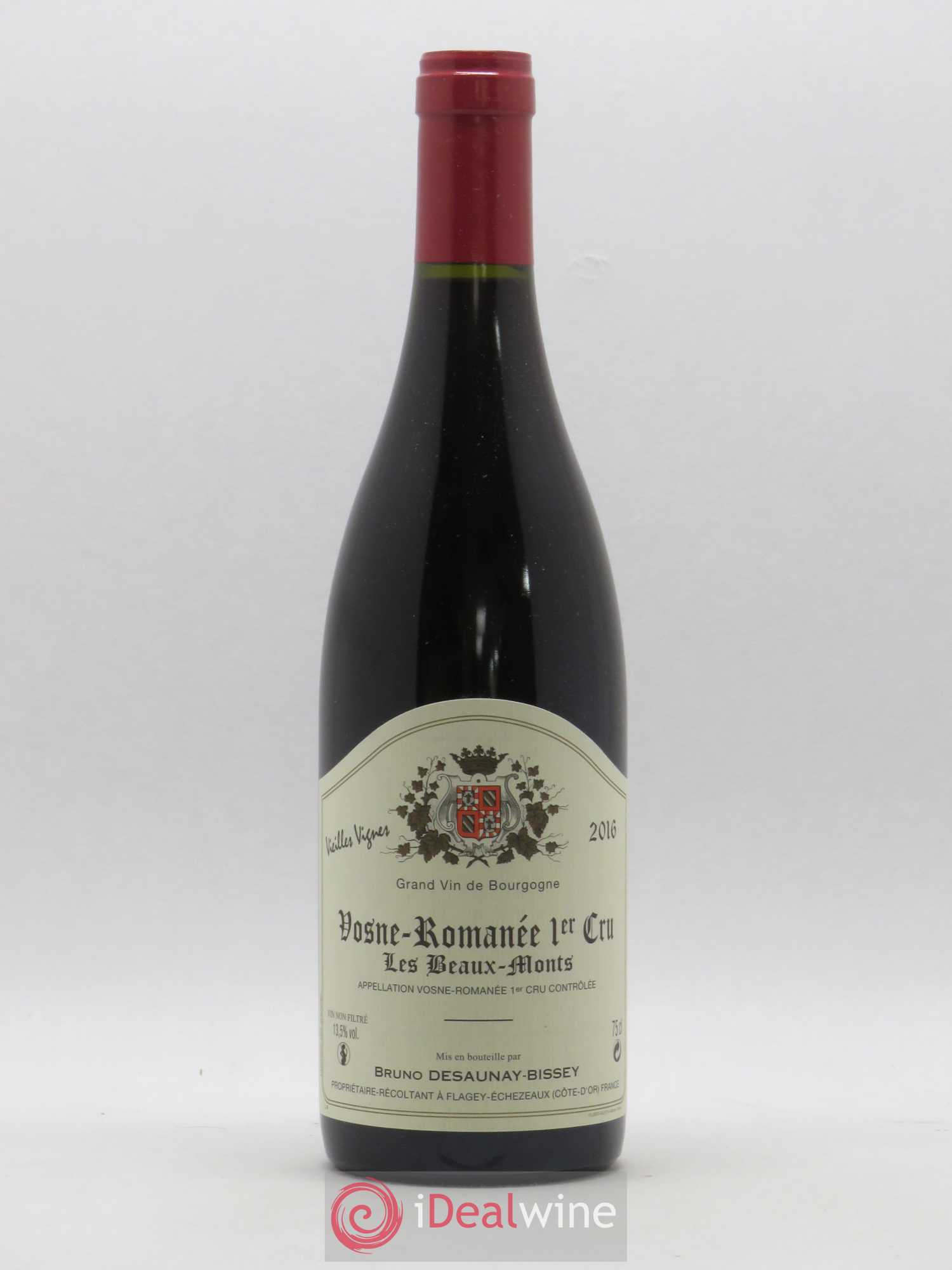 Vosne-Romanée 1er Cru Les Beaux Monts Vieilles Vignes Domaine Desauney Bissey 2016 - Posten von 1 Flasche - 0