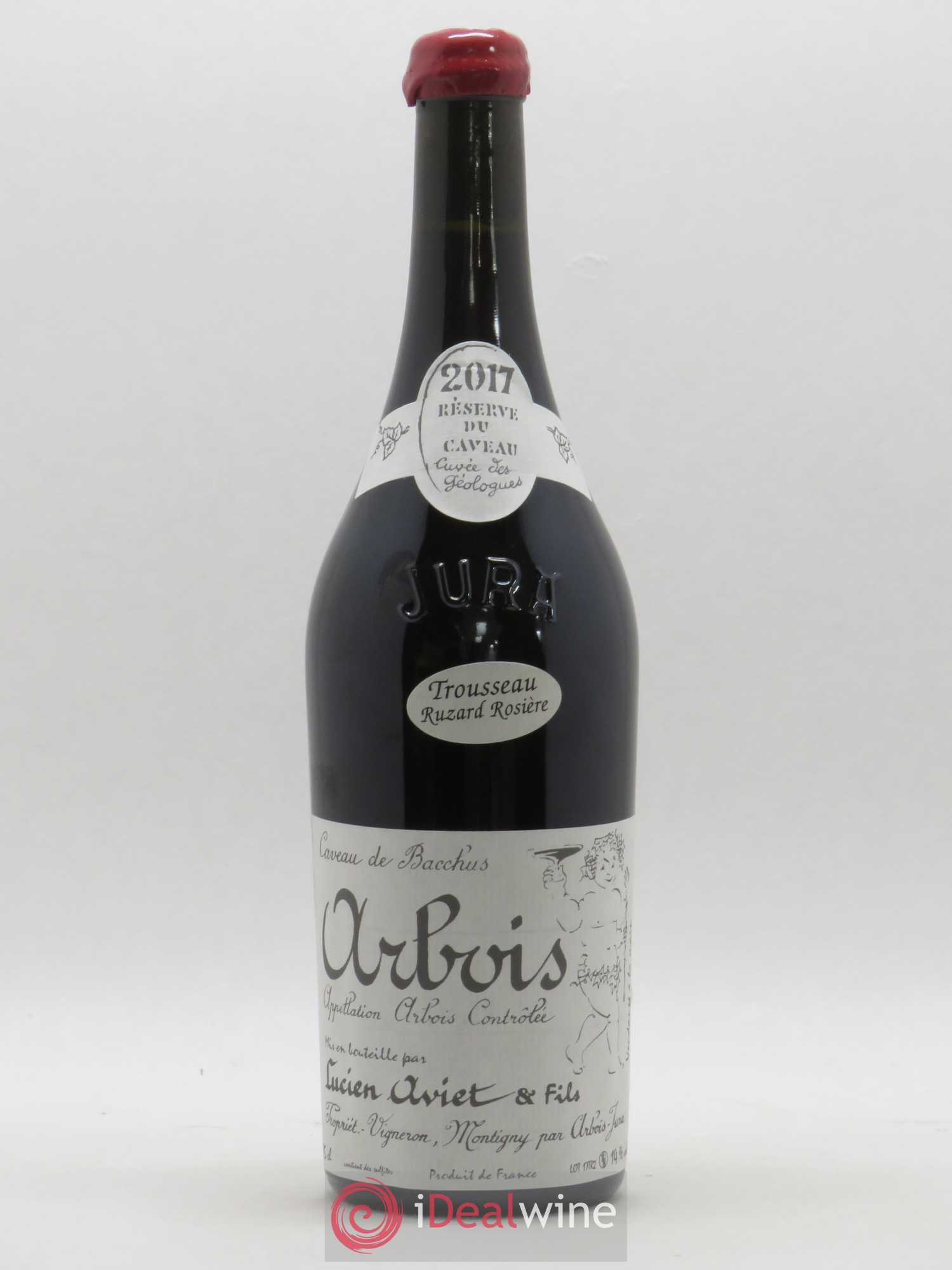 Arbois Trousseau Ruzard Rosière Cuvée des Géologues Lucien Aviet (Domaine) 2017 - Lot de 1 bouteille - 0